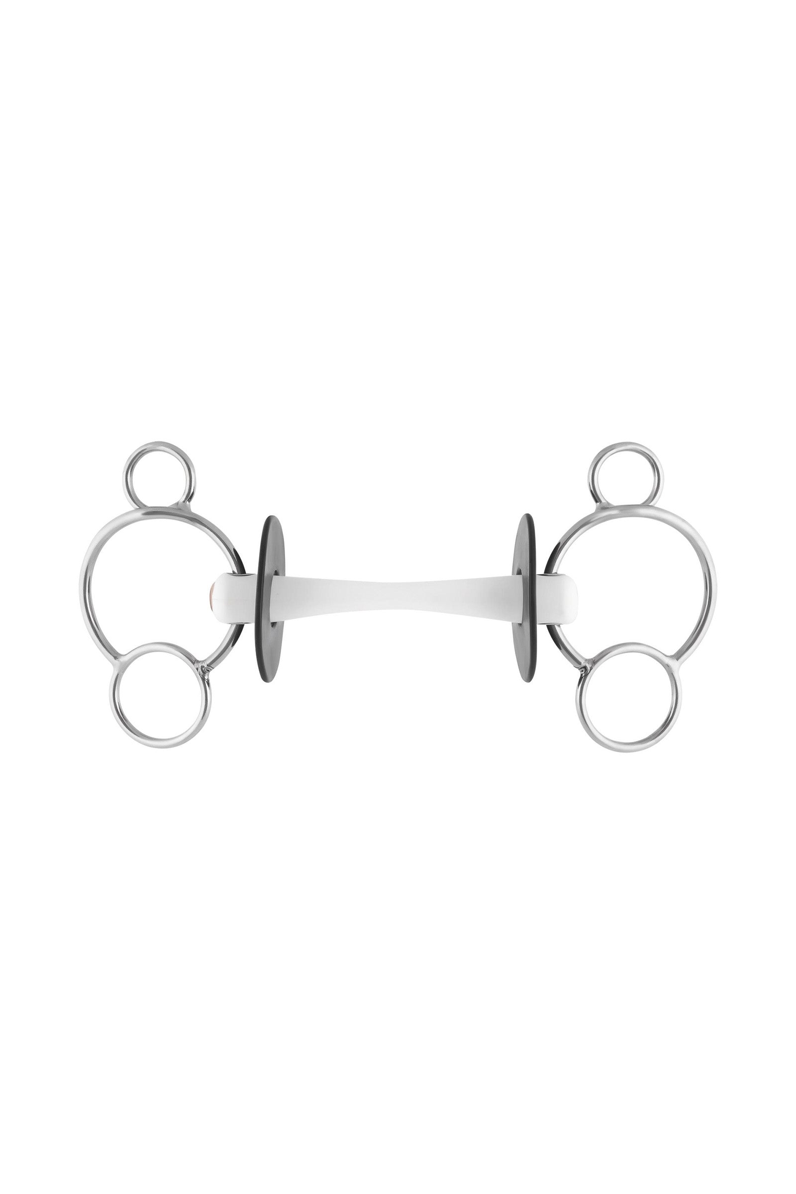 Sprenger Nathe 3-rings Bid 20mm, m/ fleksibelt Mullen Mouth (70mm ring) Bid