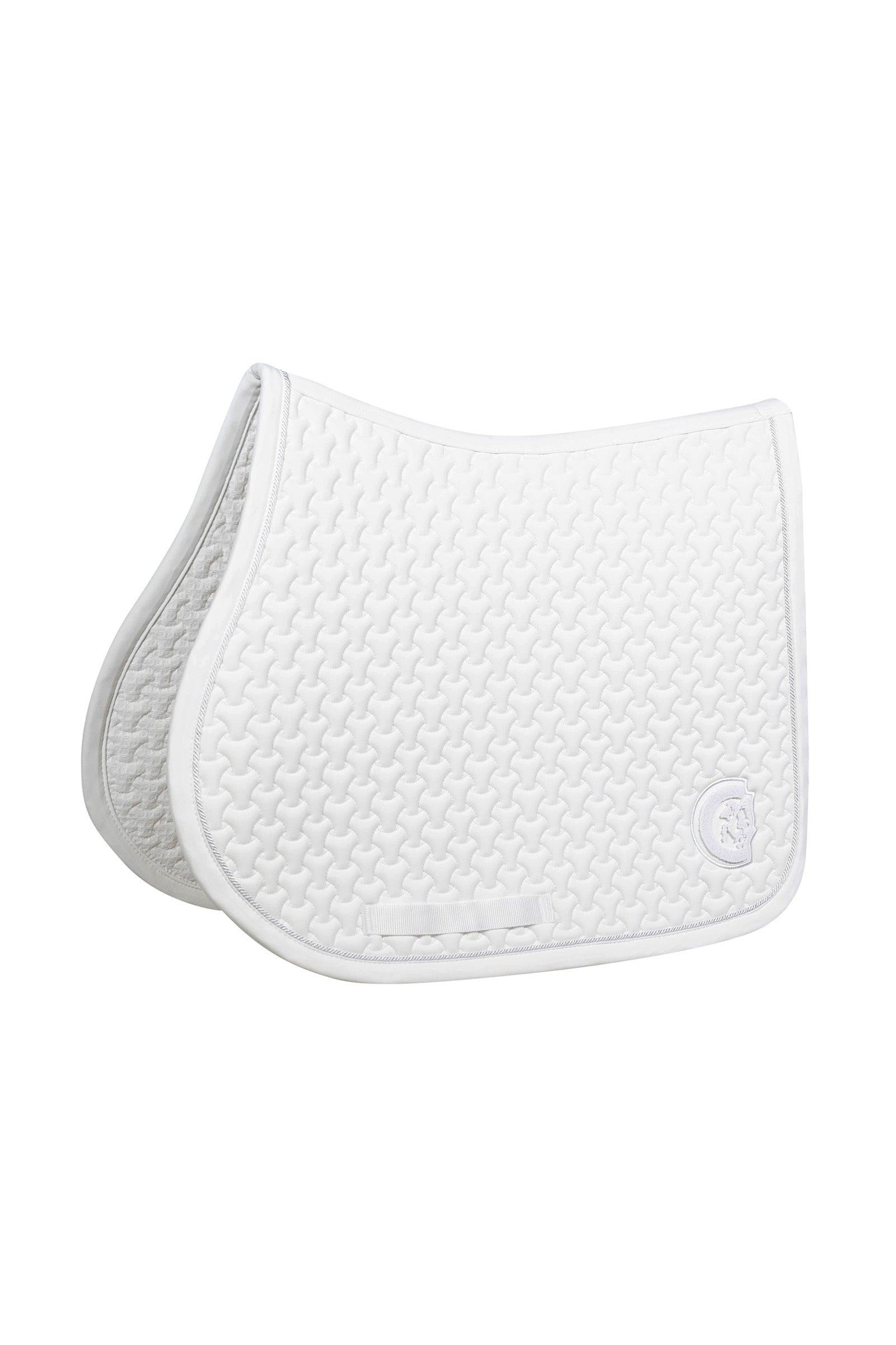 Kentucky Horsewear Kentucky Sadelpude Flettet 3D Logo Springridning Sadelunderlag