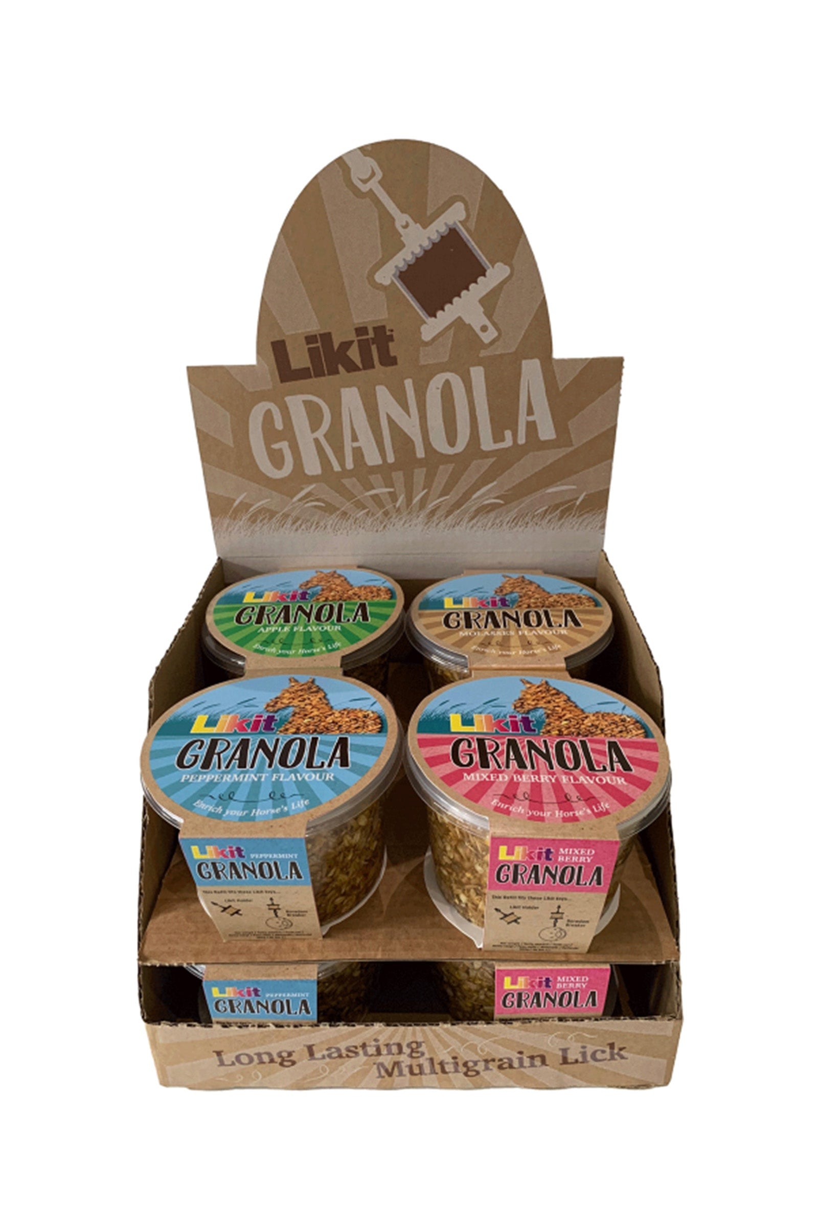 Likit Granola Assortment (8pcs) Horse Feed & Nutrition
