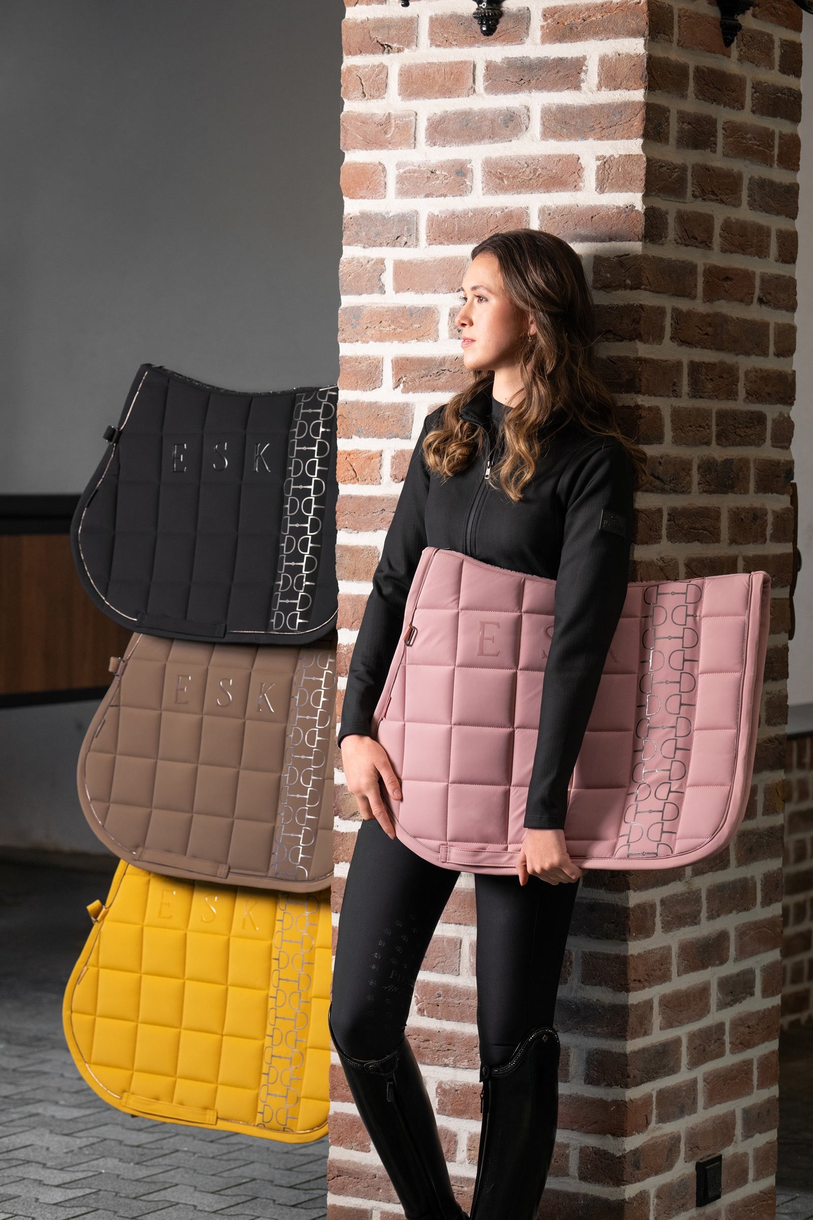 Eskadron Platinum 25 Big Square Softshell All Purpose Saddle Pad Saddle Pads