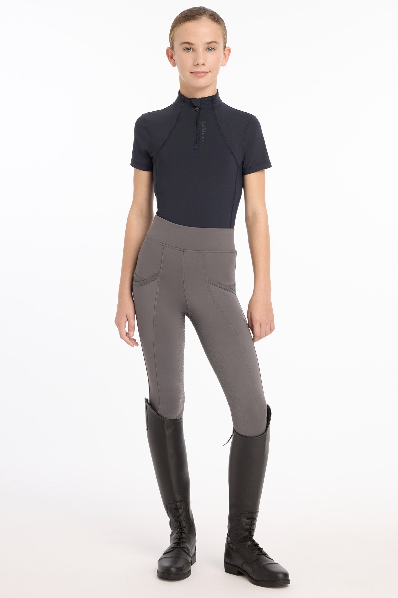 LeMieux Young Rider Short Sleeve Base Layer Young Rider Apparel