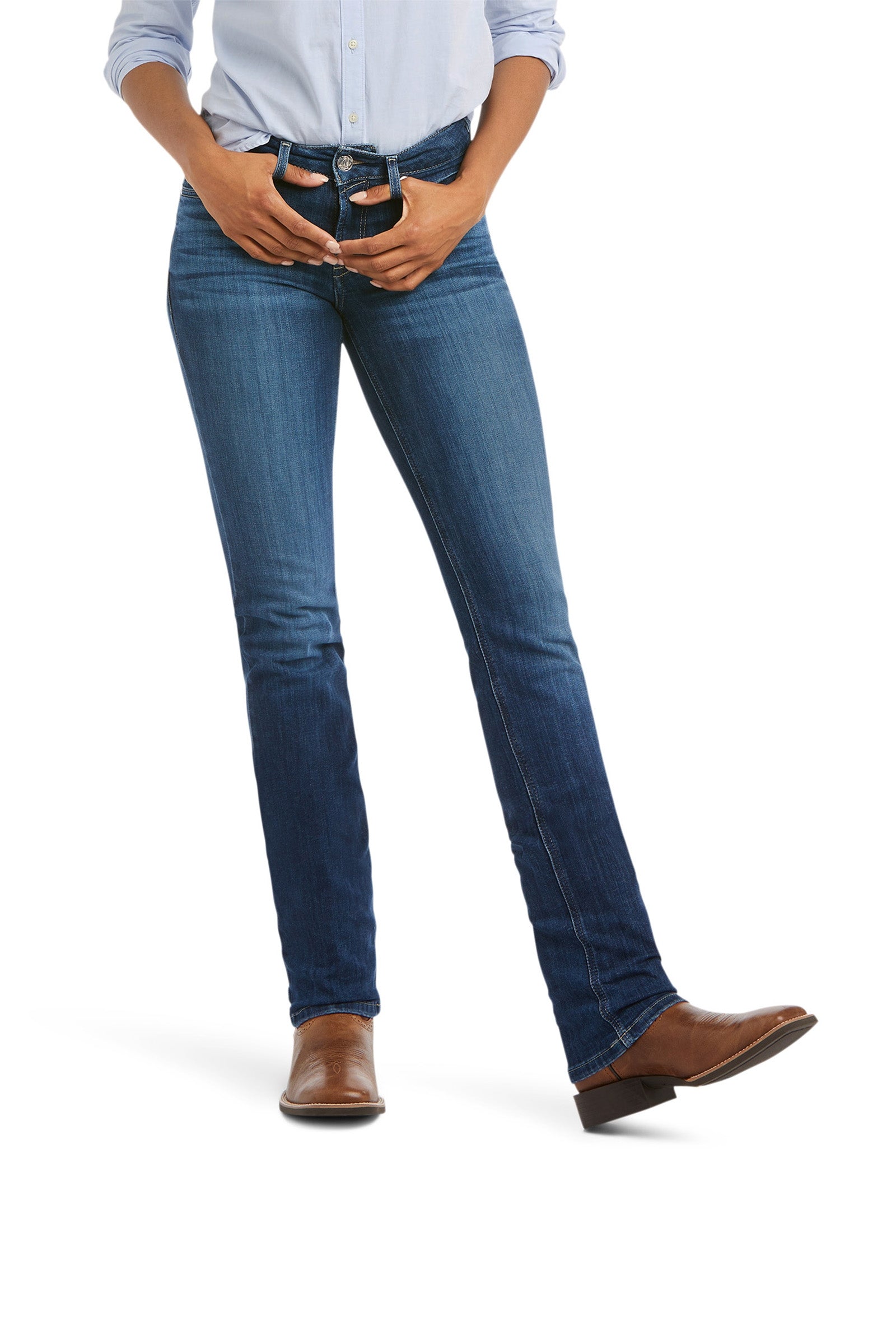 Ariat PR Real Abby Straight Jeans, damemodel Womens Breeches