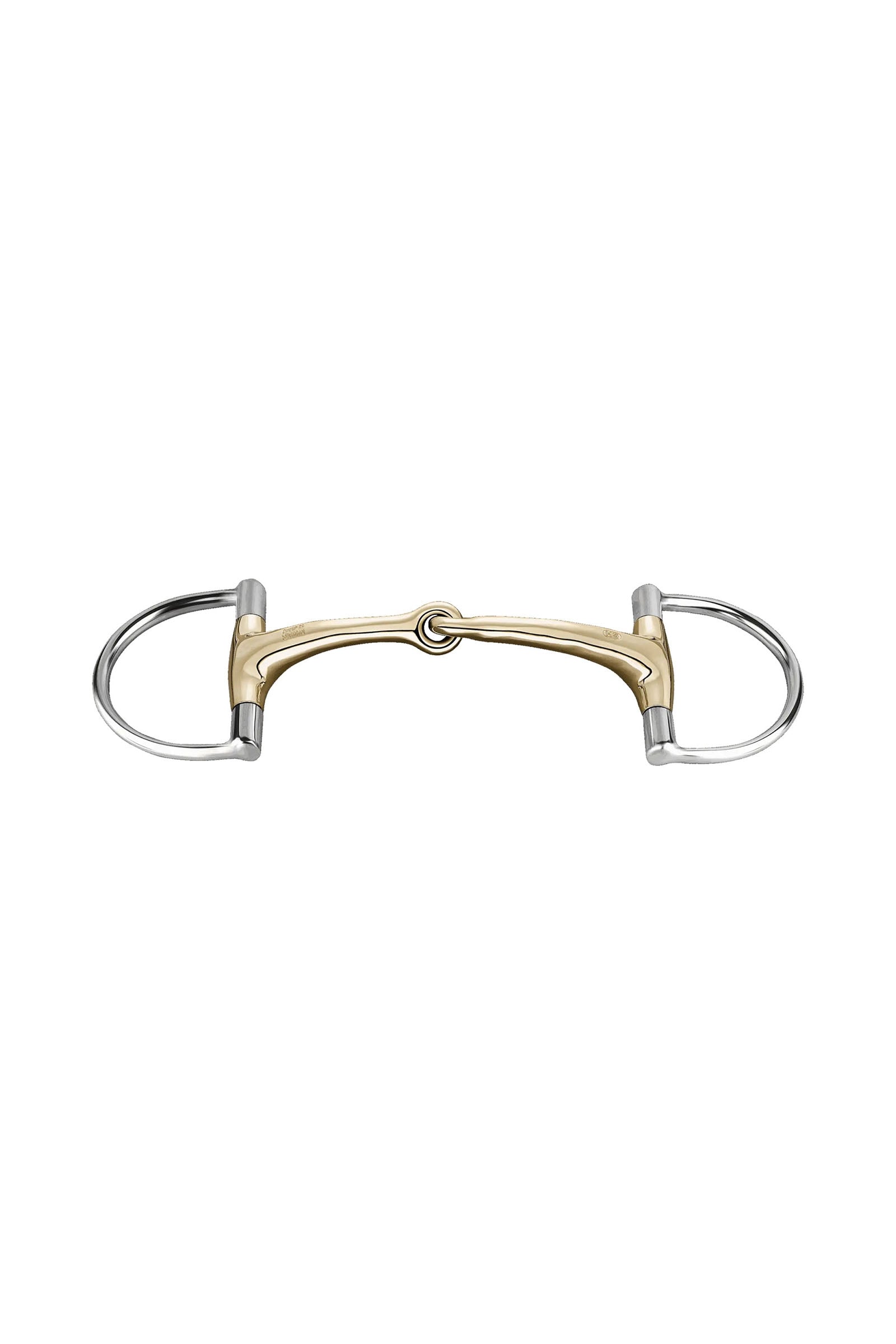Sprenger Dynamic RS Hunter D-Ring Snaffle 14mm Single Jointed Sensogan 70mm D-Ring Horse Bits