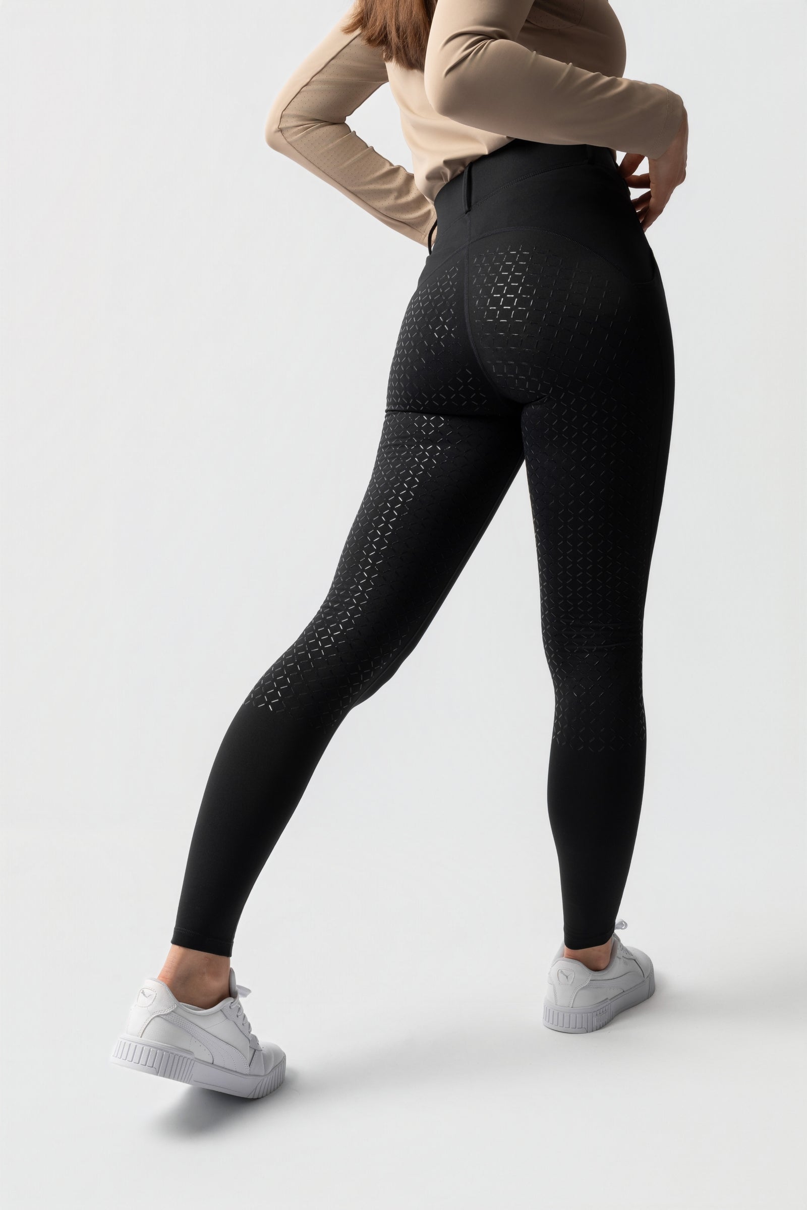 Horze Dea vinter ridebukser med fuldgrip Womens Breeches