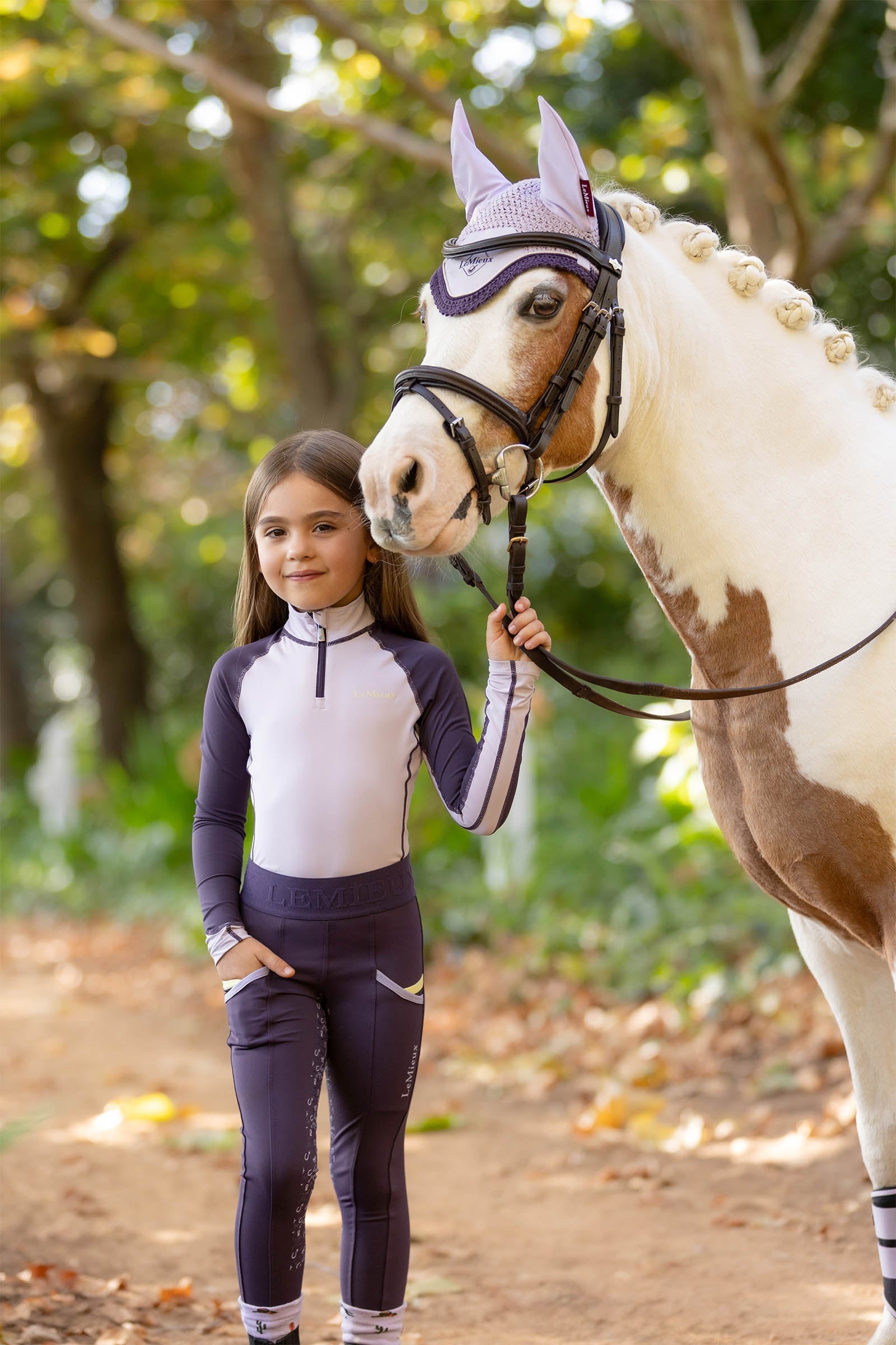 LeMieux Mini Kid´s UV-Protection Base Layer Kids Apparel