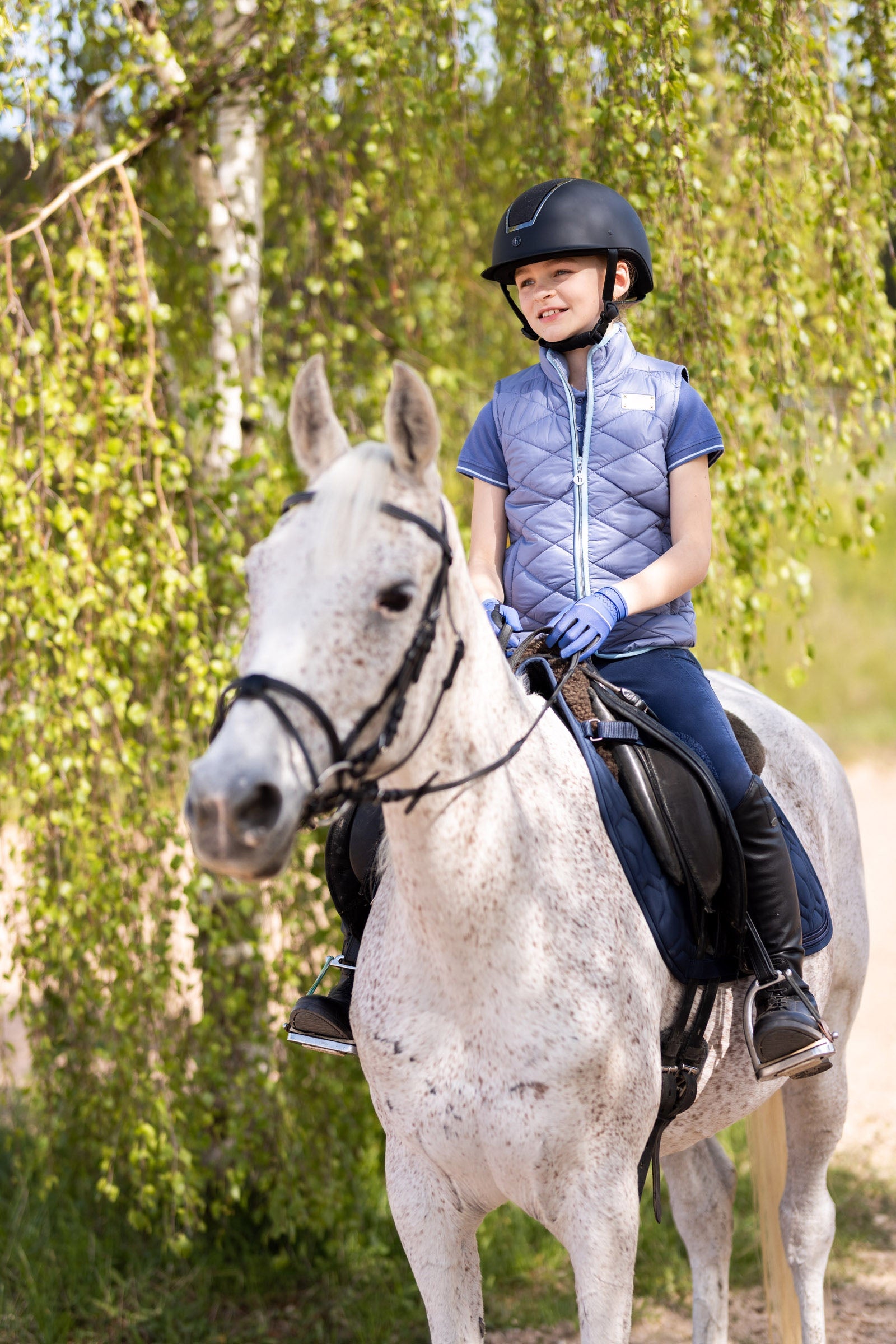 Horze Selina Kids' Riding Vest Kids Apparel