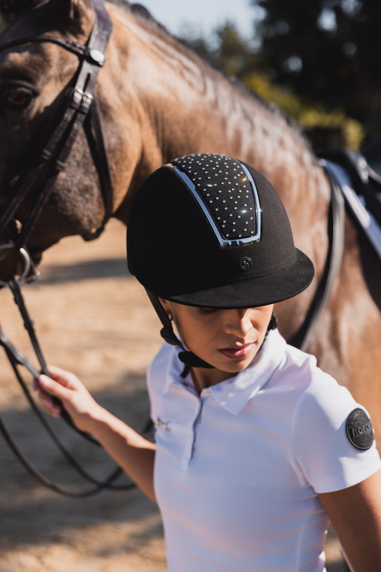 Horze Solara II Riding Helmet Safety Equipment