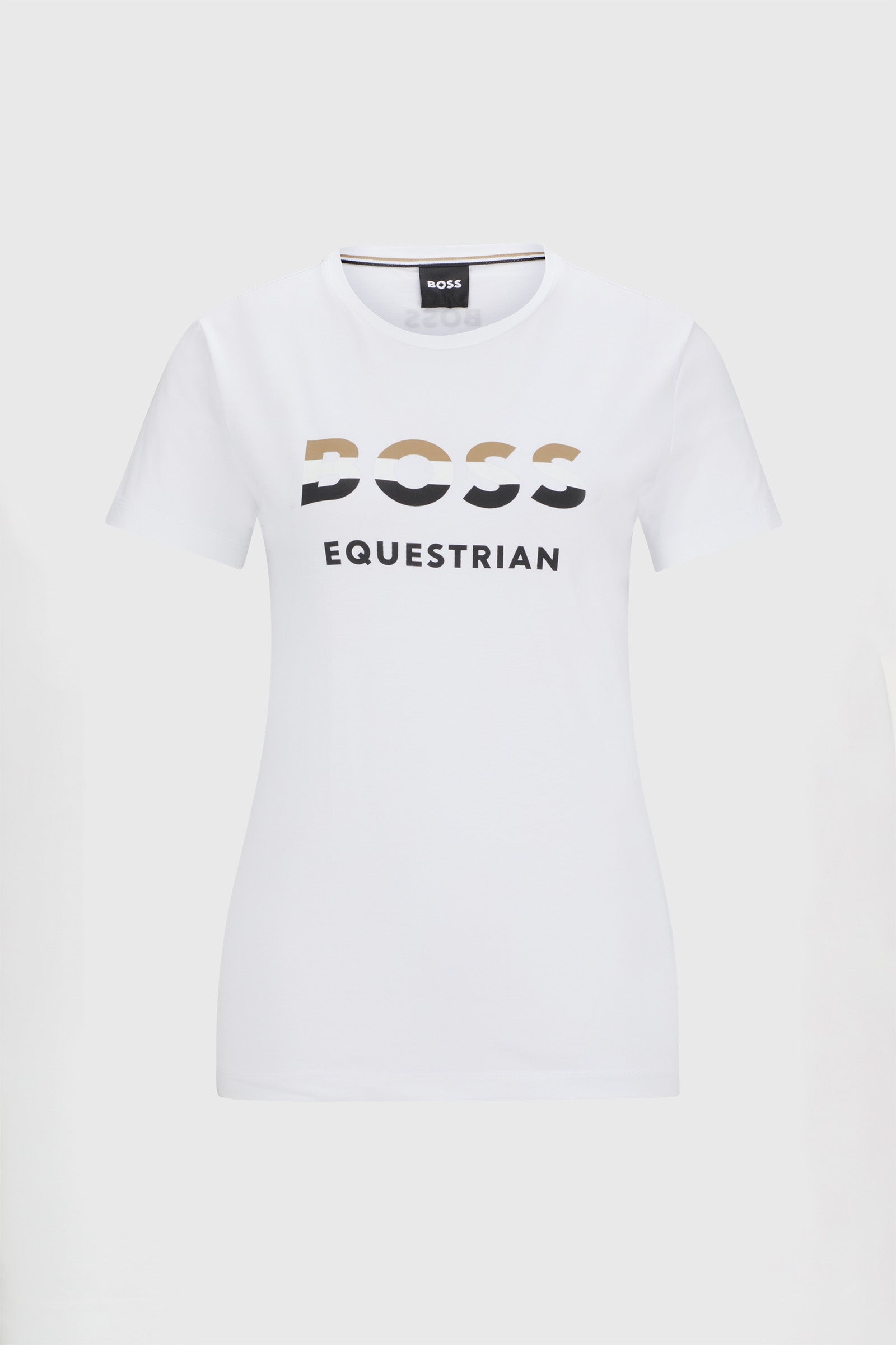 Boss Maya Logo T-shirt Ridetøj til dame