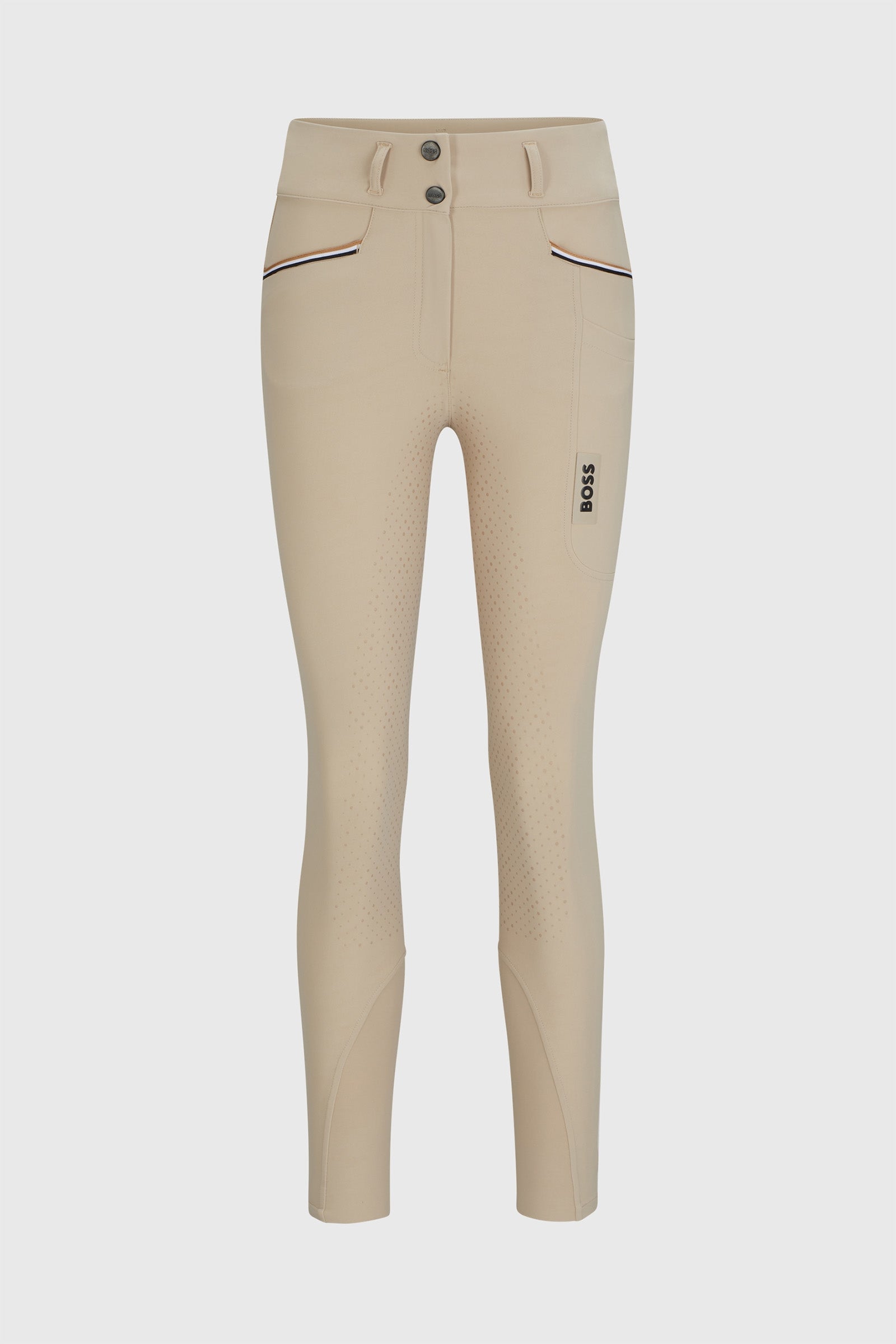 Boss Hailey Full Grip High Waist Sommerridebukser Womens Breeches