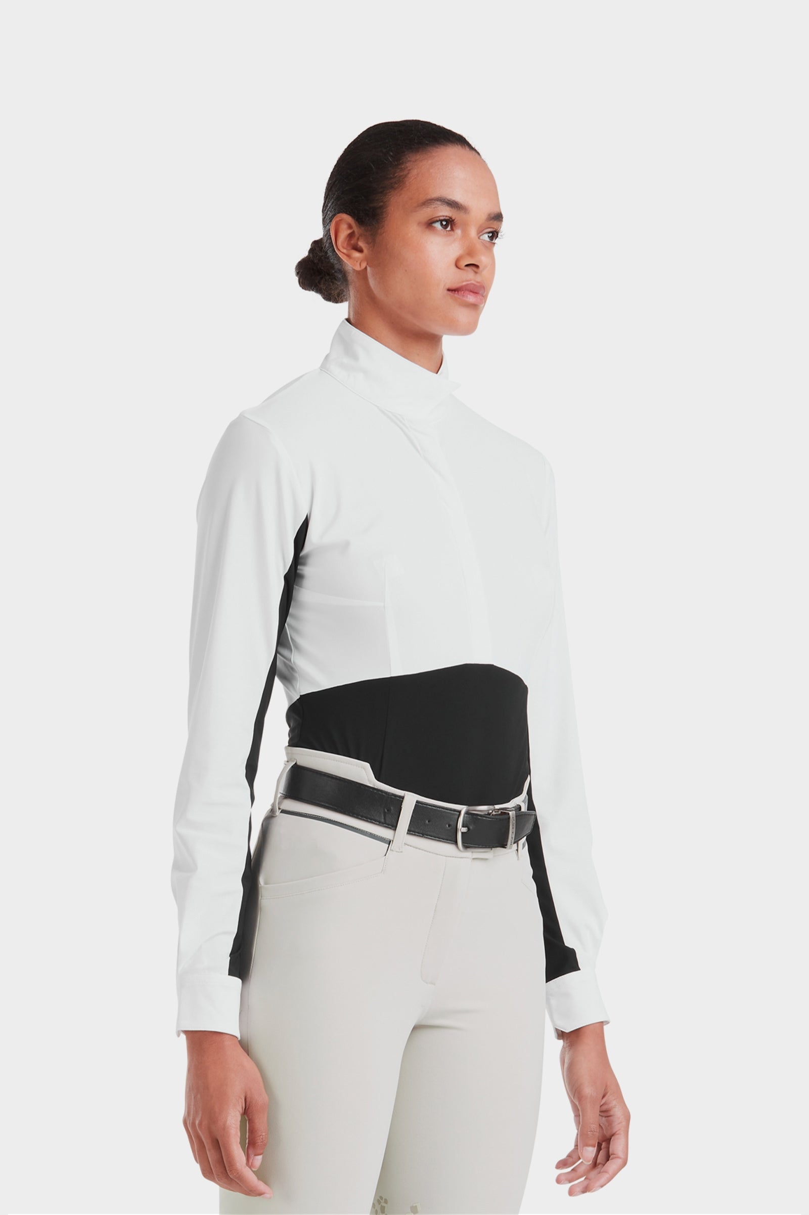 Horse Pilot Monica langærmet stævneskjorte til kvinder Ridetøj til dame