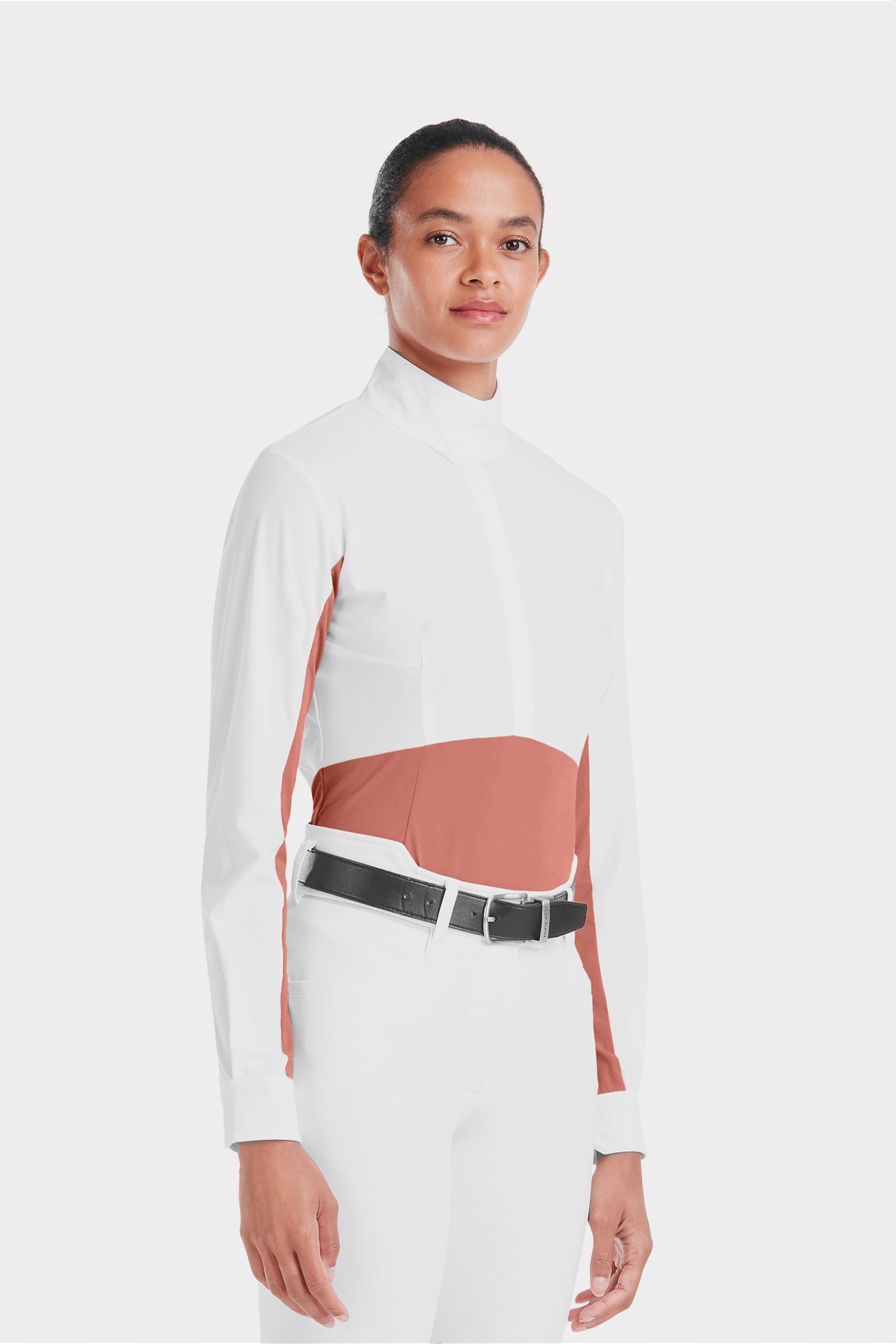 Horse Pilot Monica langærmet stævneskjorte til kvinder Ridetøj til dame