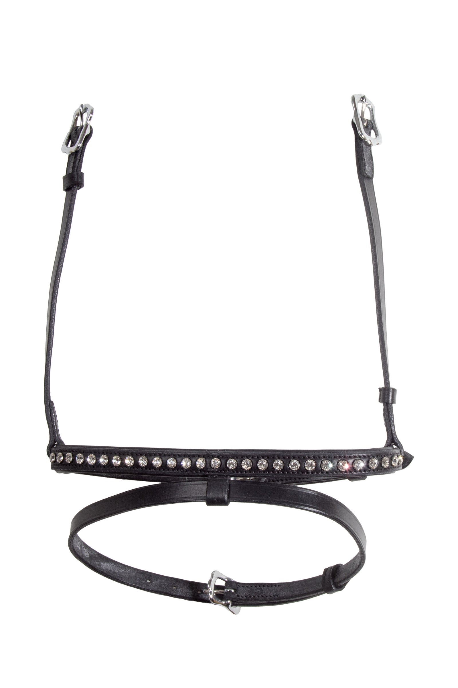 Karlslund Combined noseband, 1 row crystals Trenser & tøjler
