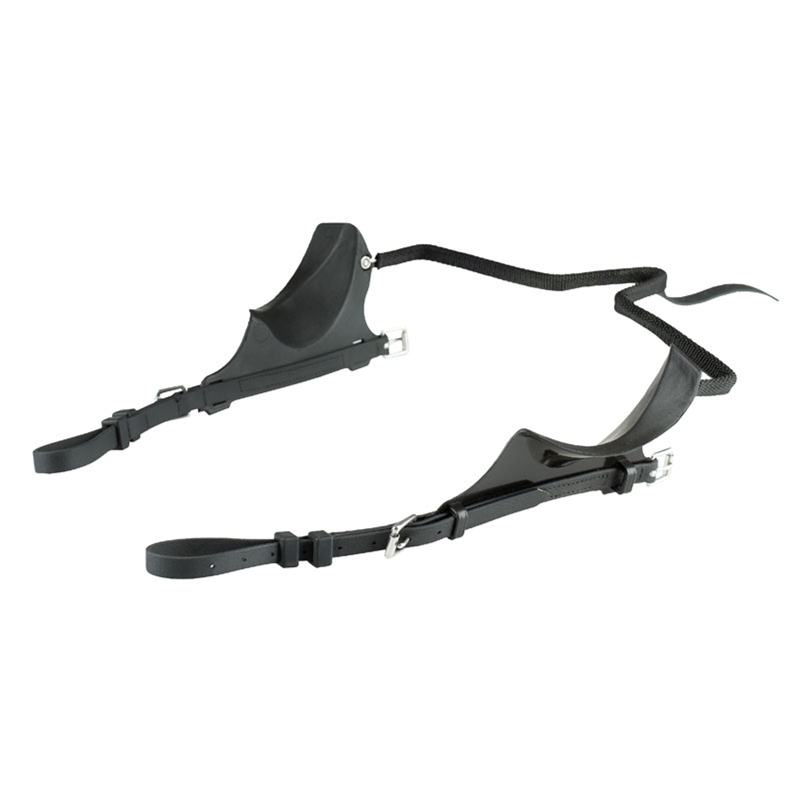 Finntack Kvarte skylapper syntetiske m/kinnstropper Trav/monte/galop