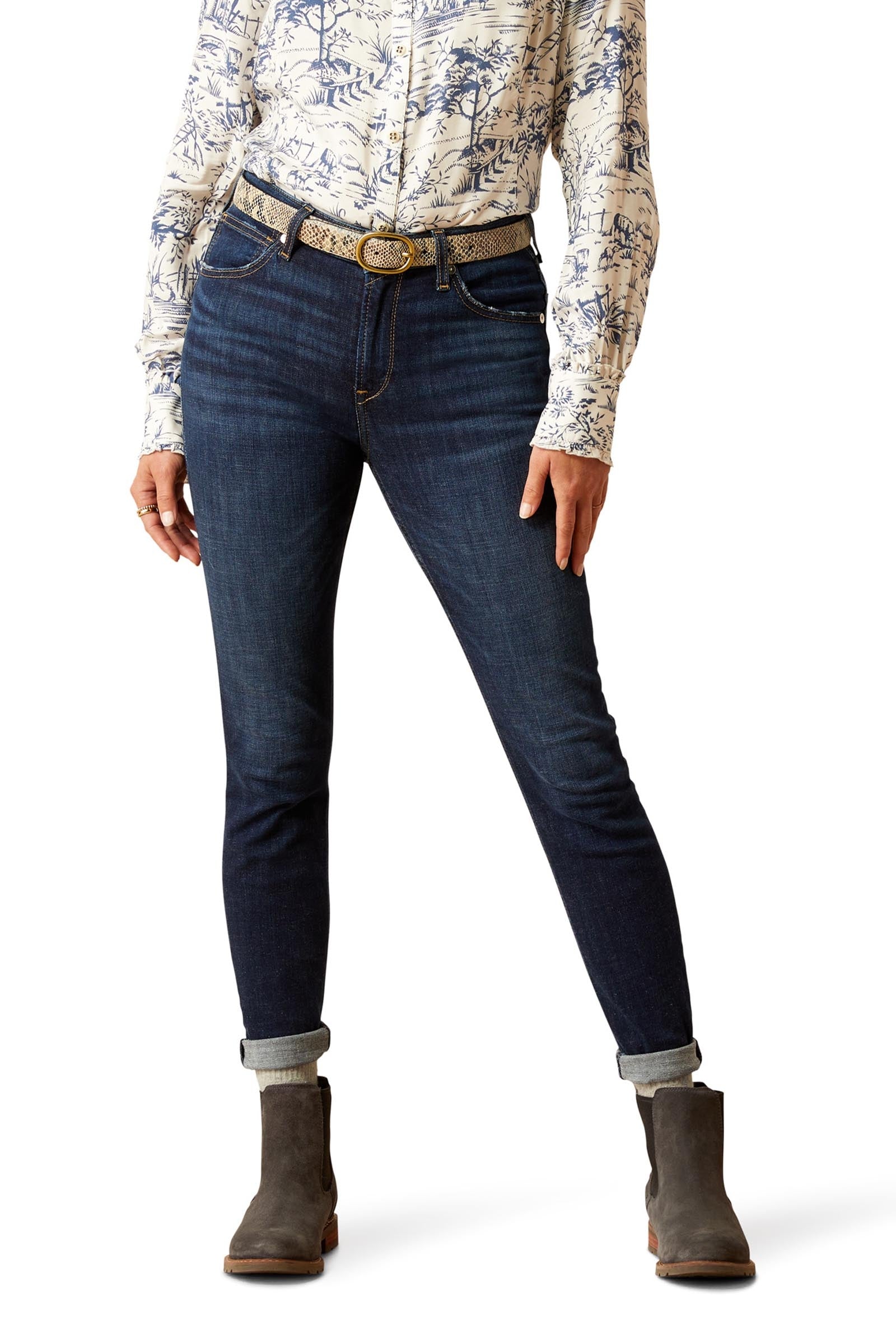 Ariat High Rise Bridle Dame skinny jeans med høj talje Womens Breeches