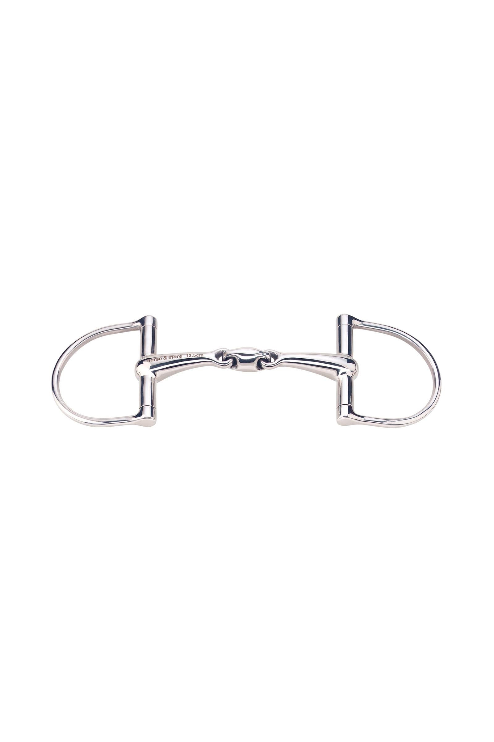 Sprenger MAX-Control D-ring bid, rustfrit stål, lås, dobbelt brudt, 16 mm Bid