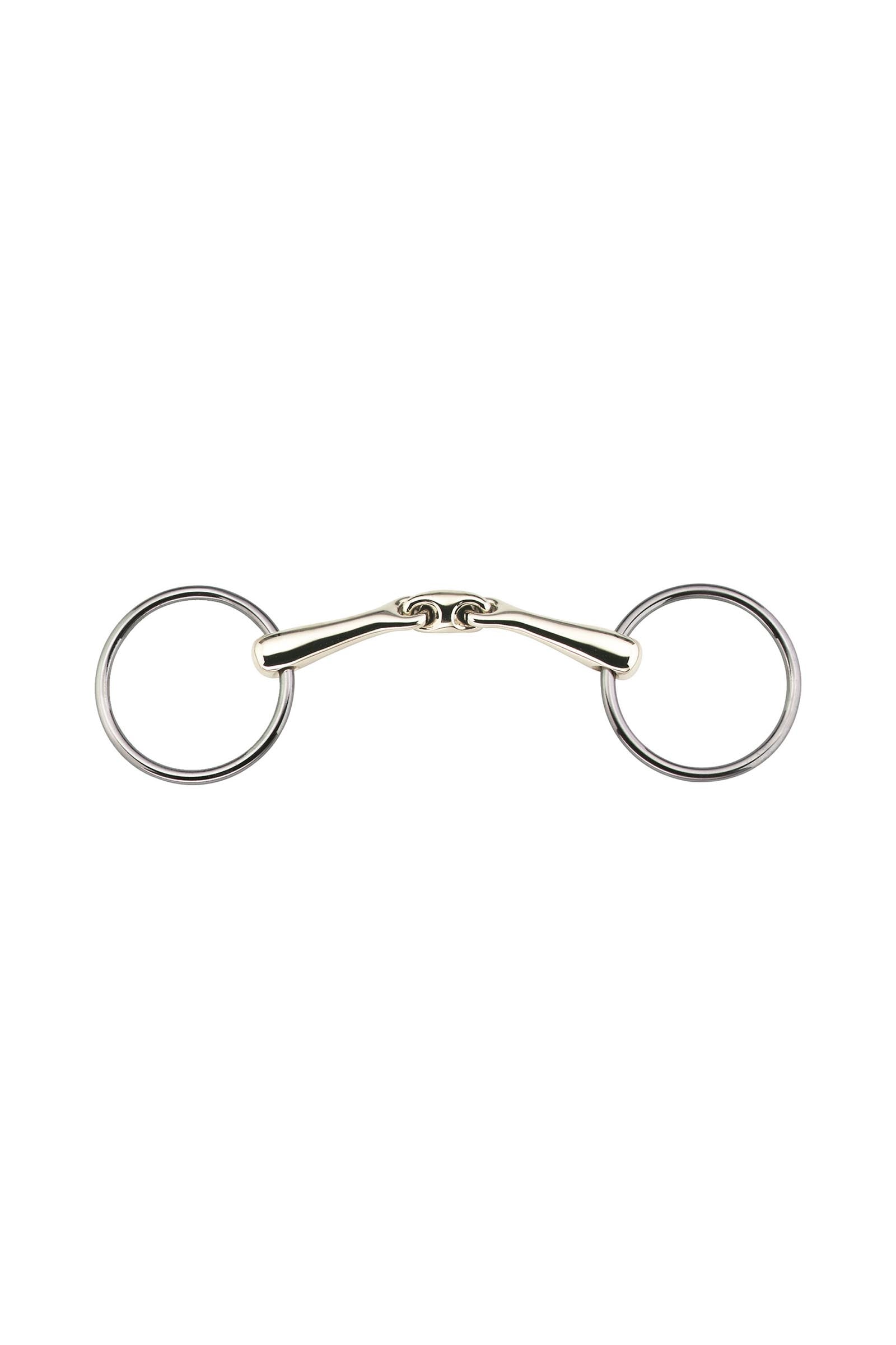 Sprenger KK Ultra løse ringe trensebid, dobbeltleddet, 18 mm, Sensogan Bid