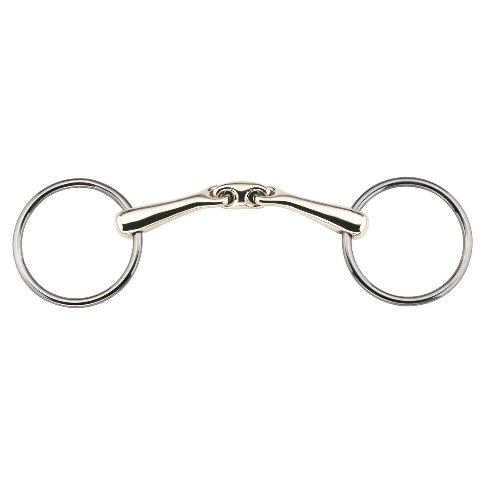 Sprenger KK Ultra Sensogan Loose Ring Snaffle, Double Jt., 18 mm Bid