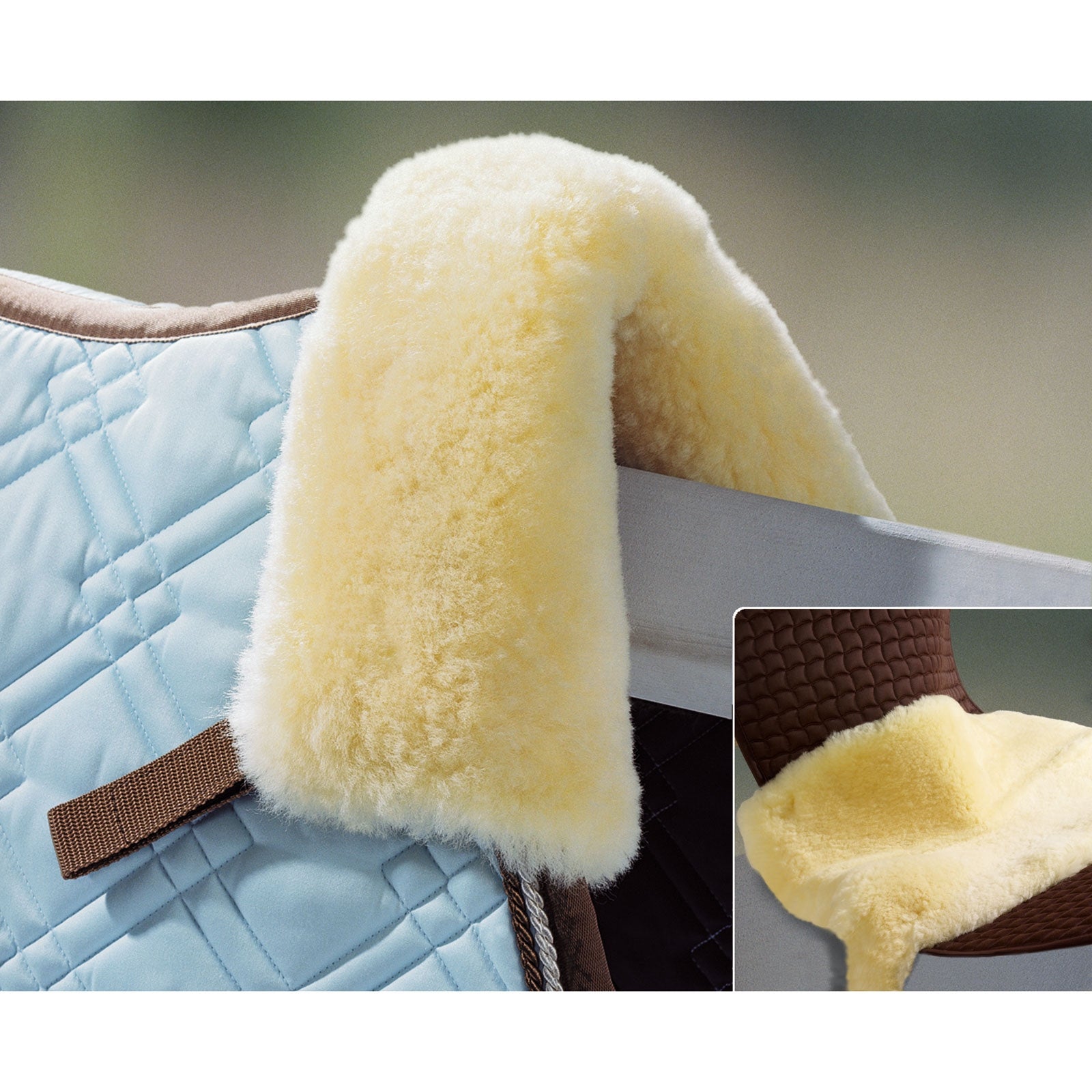Eskadron Saddle Pad LAMBSKIN Sadelunderlag