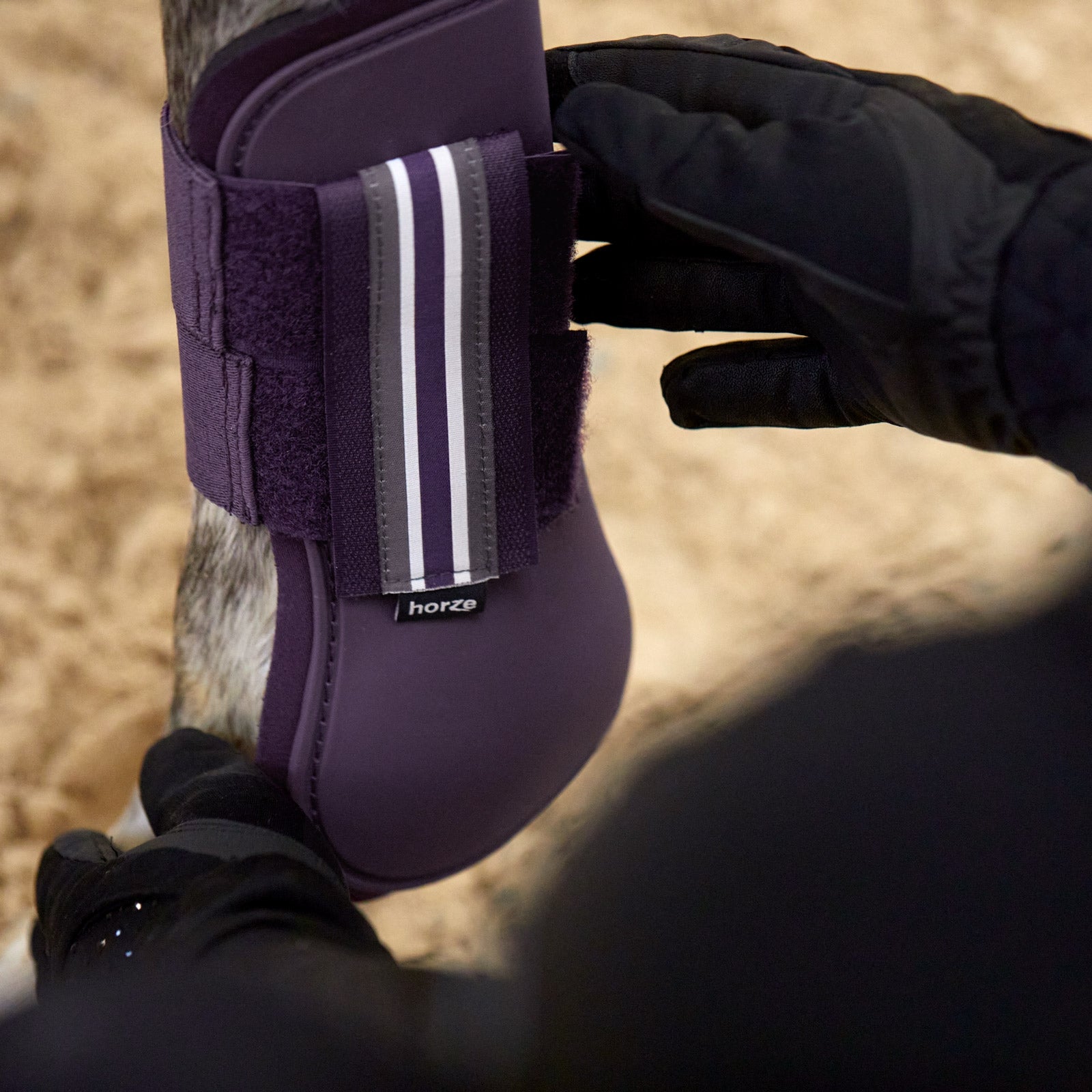 Horze Adepto Tendon Boots Leg Protection & Hoof Protection for Horses