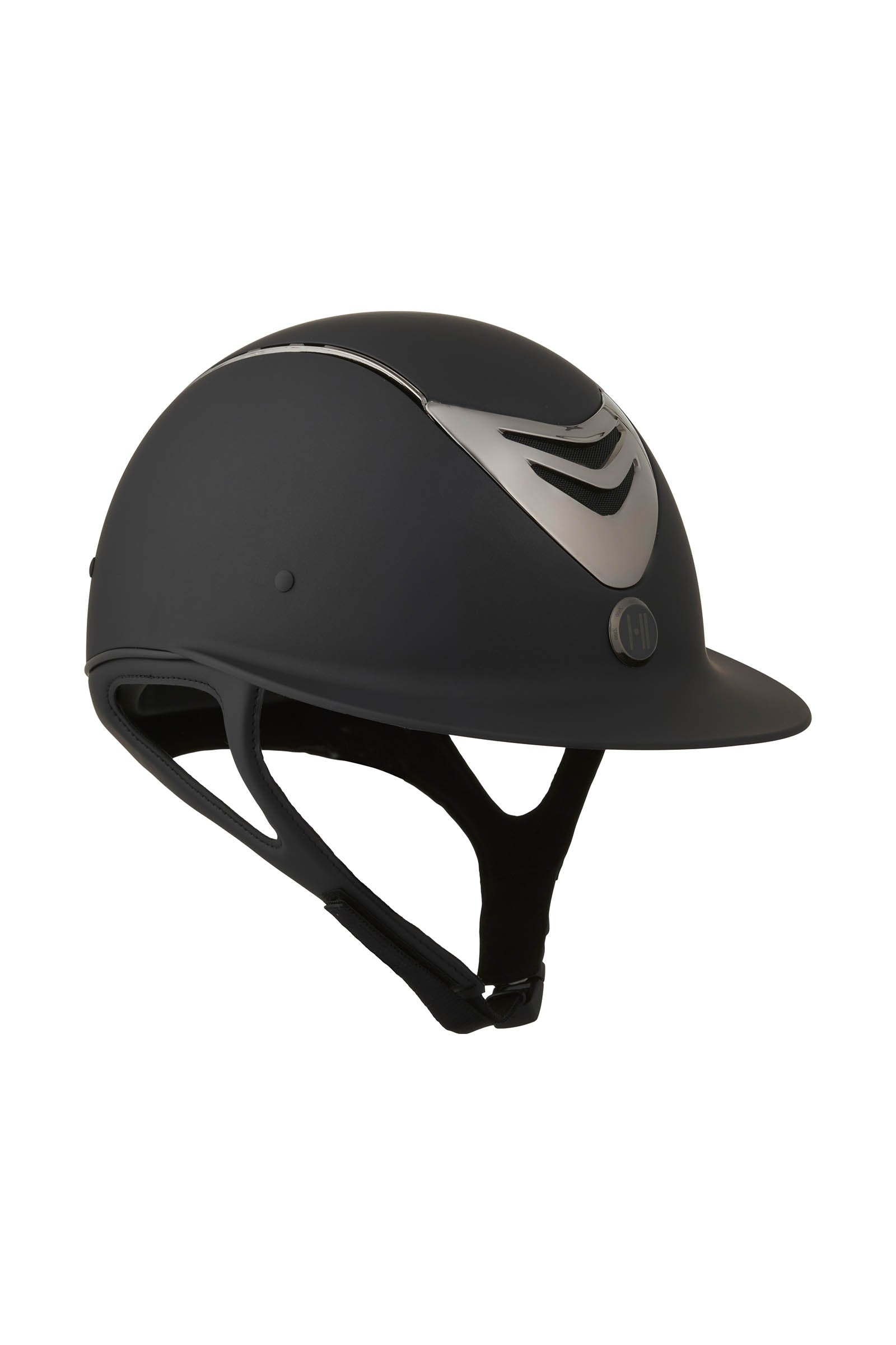 OneK Avance Matt Chrome Riding Helmet Safety Equipment