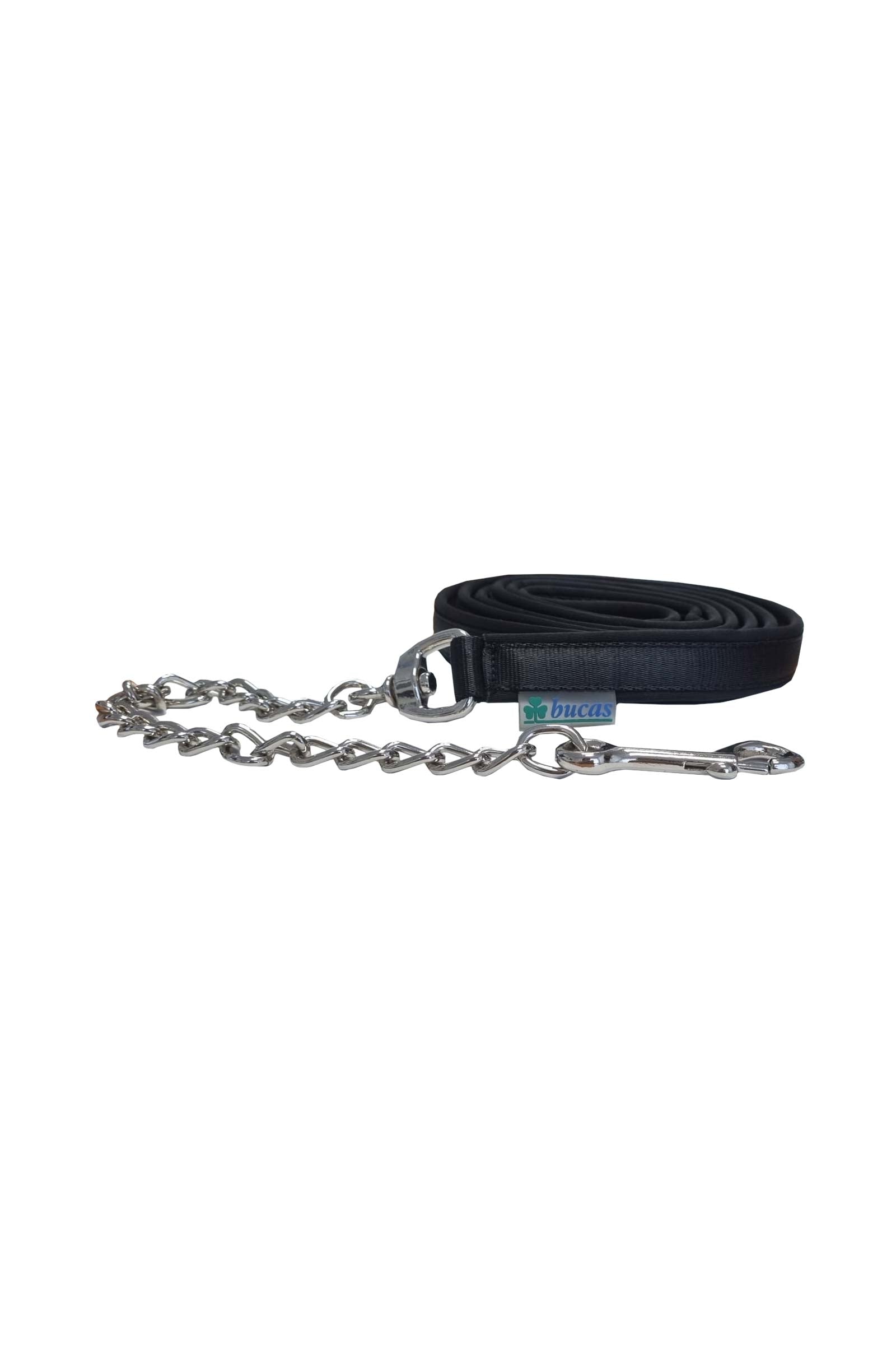 Bucas Show-Line Stallion Chain/Lead Halters & Leads
