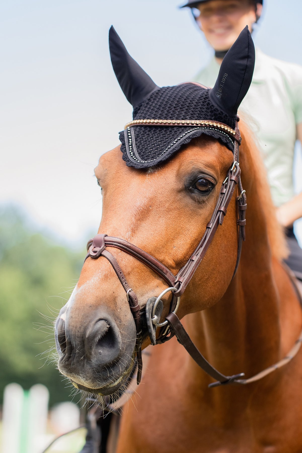 Cavallo CAVALJETTY Ear Net Saddle Pads