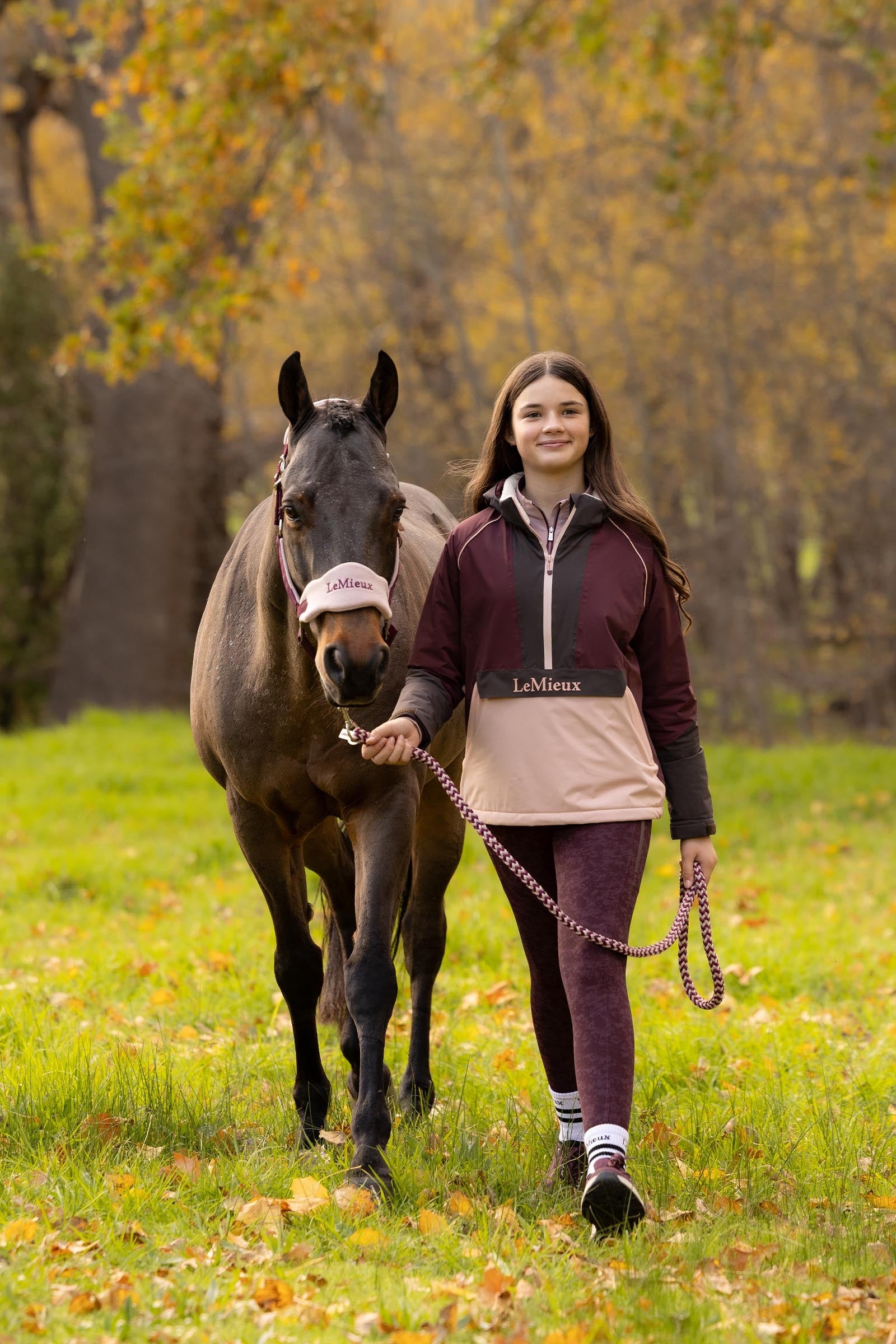 LeMieux Young Rider Bailey Waterproof Anorak Kids Apparel
