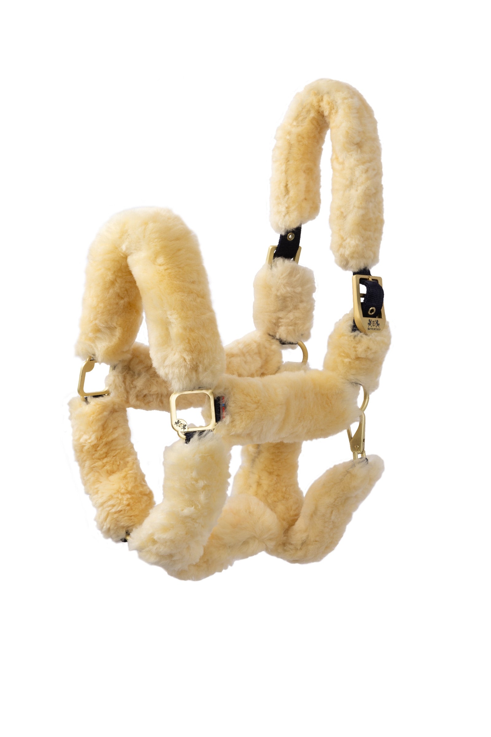 B Vertigo Tremblant Halter with Sheepskin Halters & Leads