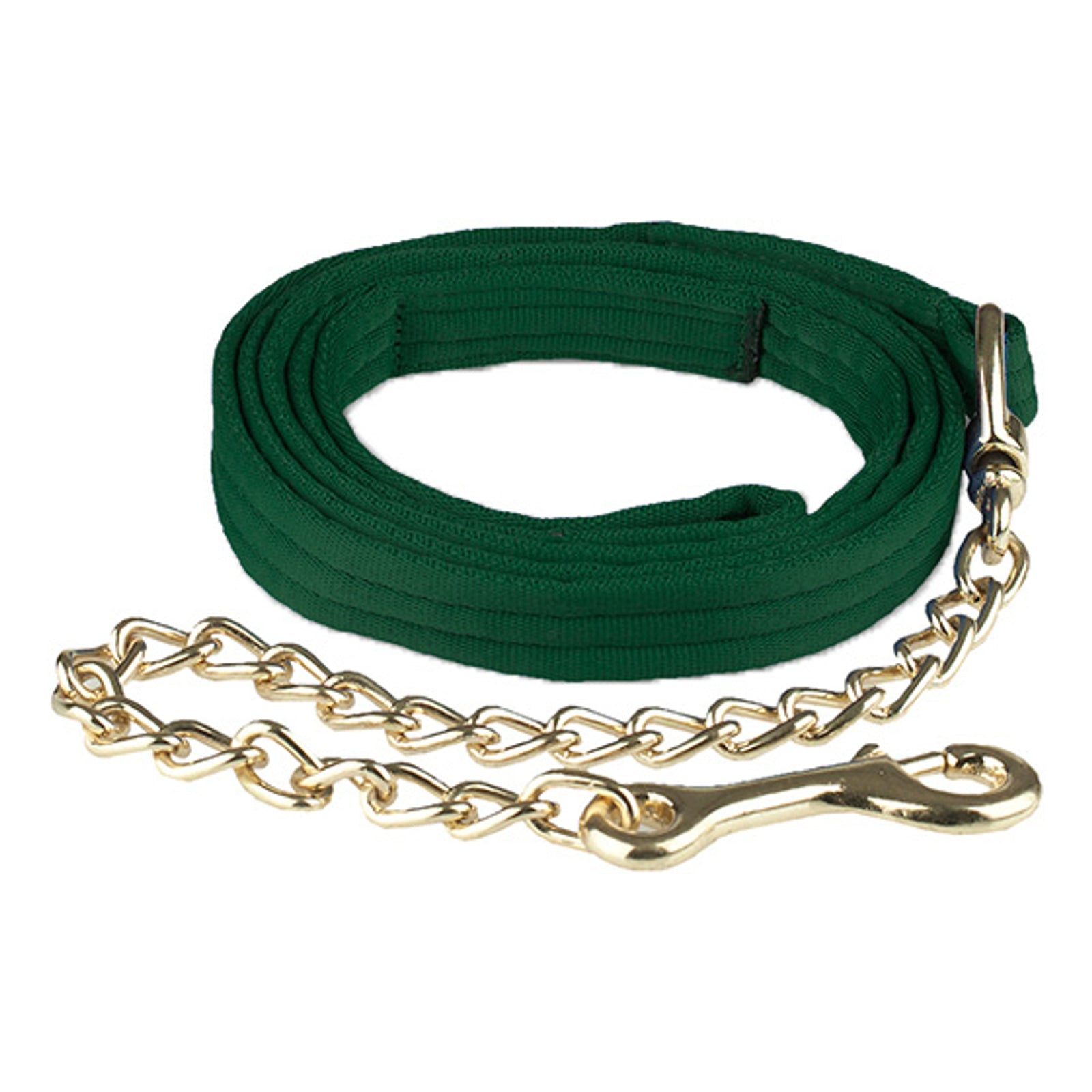 Finntack Pro Cushioned Web Lead Shank with Single Chain Halters & Leads