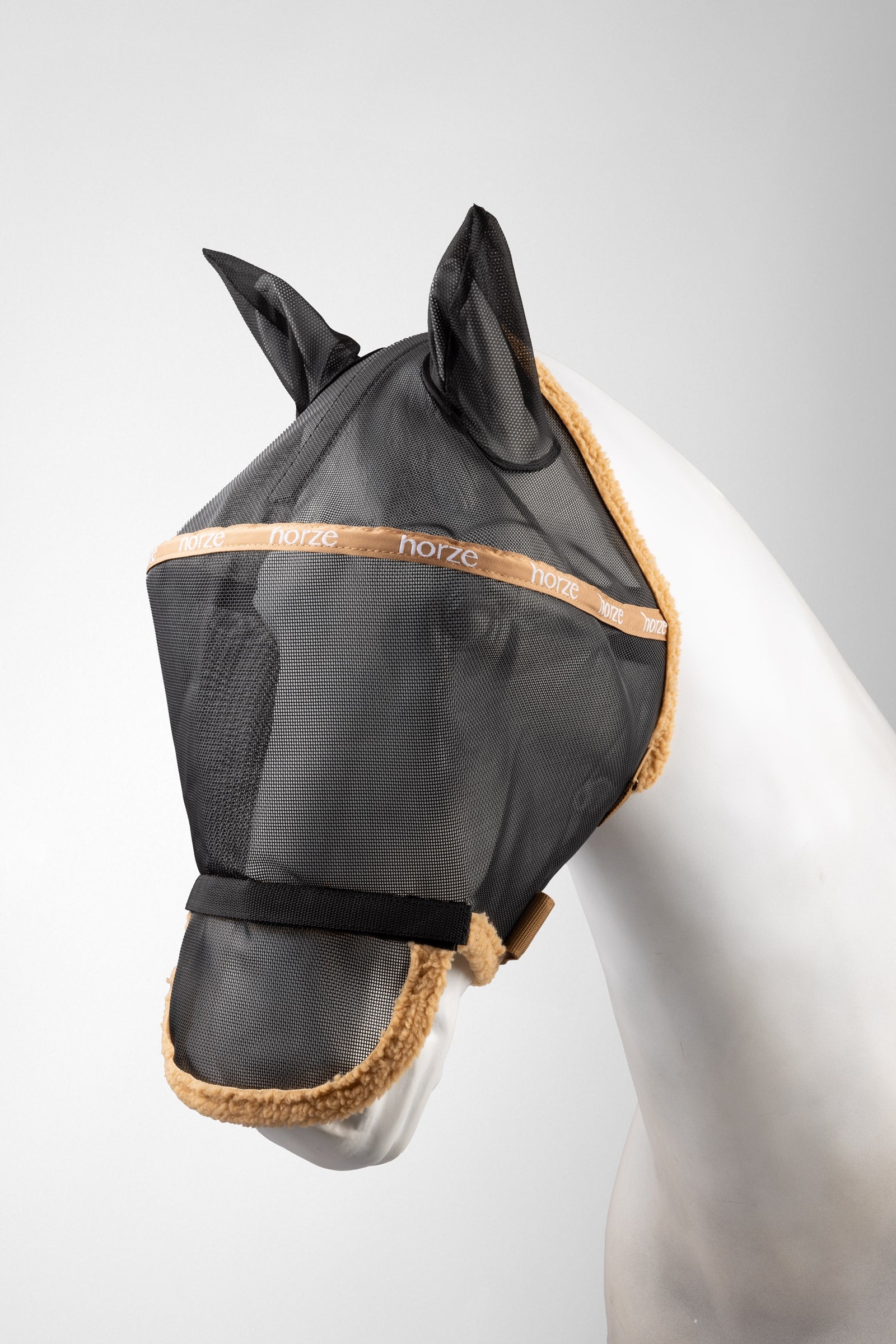 Horze Wire-Framed Flymask Antifly Protection for Horses