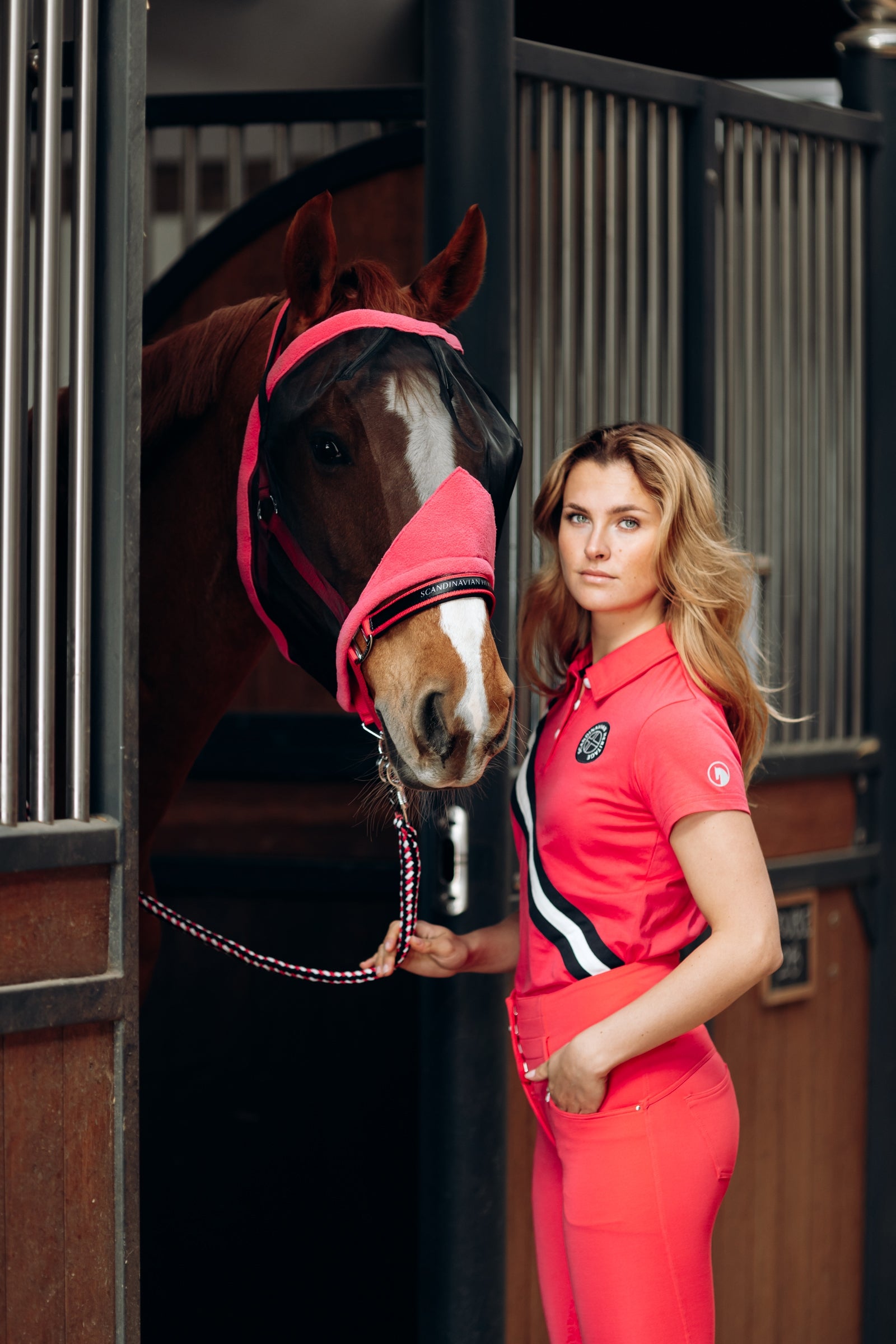 Horze Oslo Fly Mask Antifly Protection for Horses