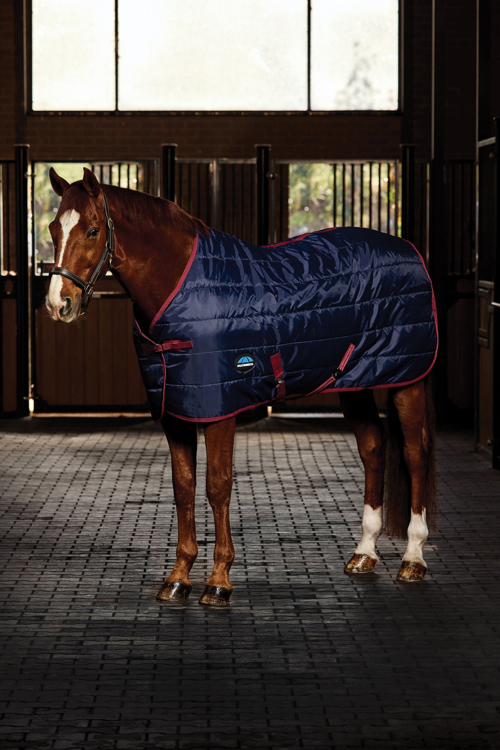 Weatherbeeta ComFiTec 210D Channel Quilt Stable Rug Standard Neck 220G Hestedækken