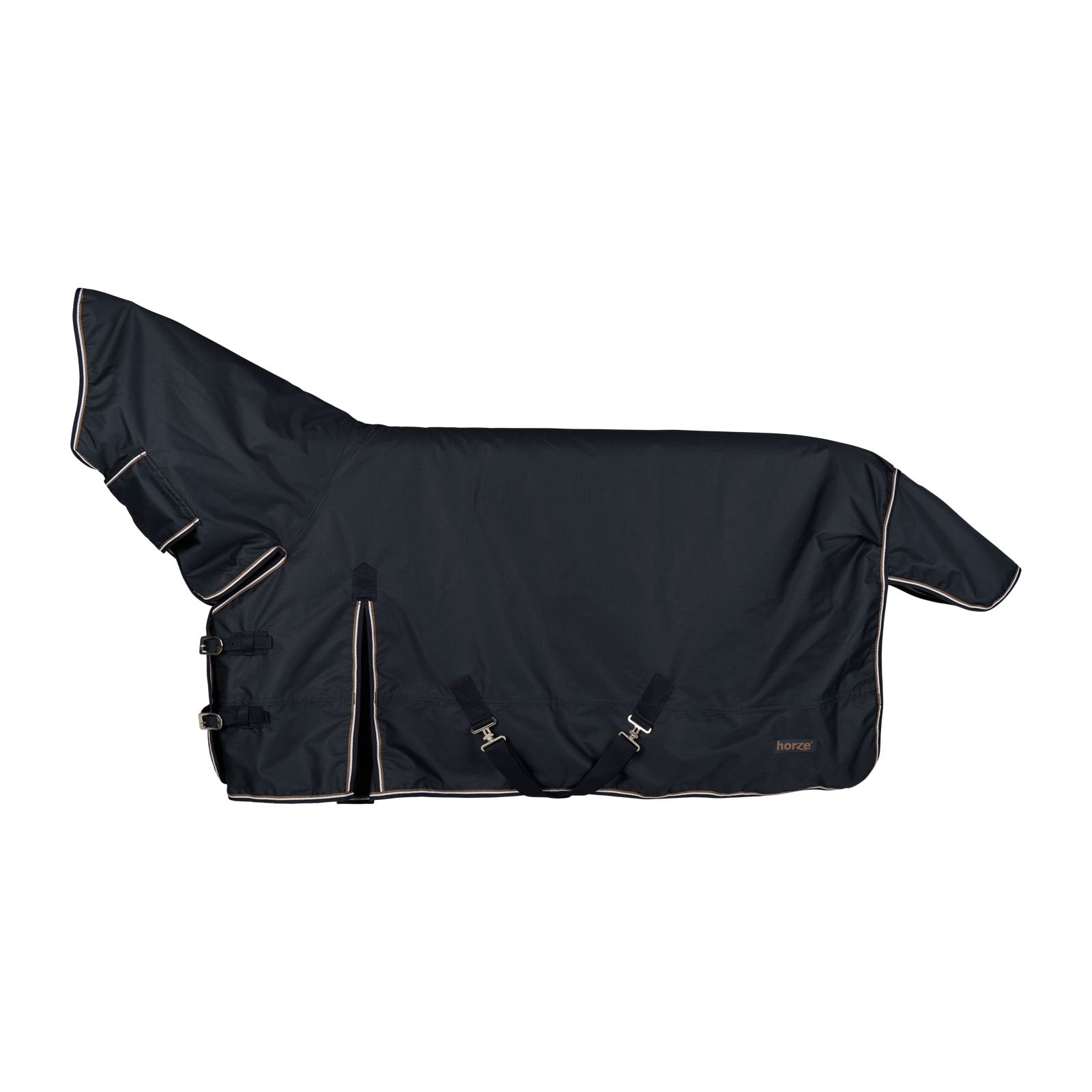 Horze Glasgow Full Neck Pony Turnout Rug, 100g Horse Rugs