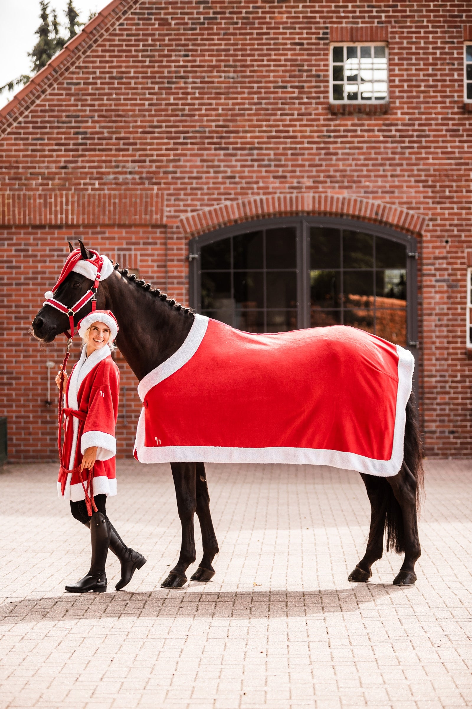 Horze Christmas dækken Hestedækken