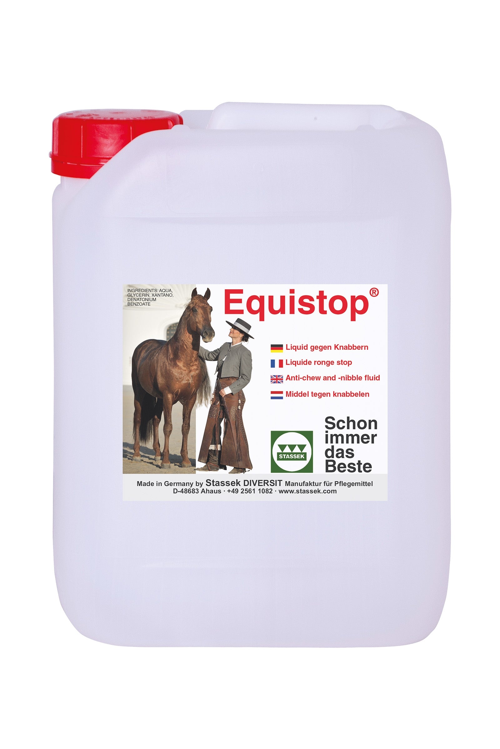 Stassek Equistop anti-bide, 2 liter Staldudstyr