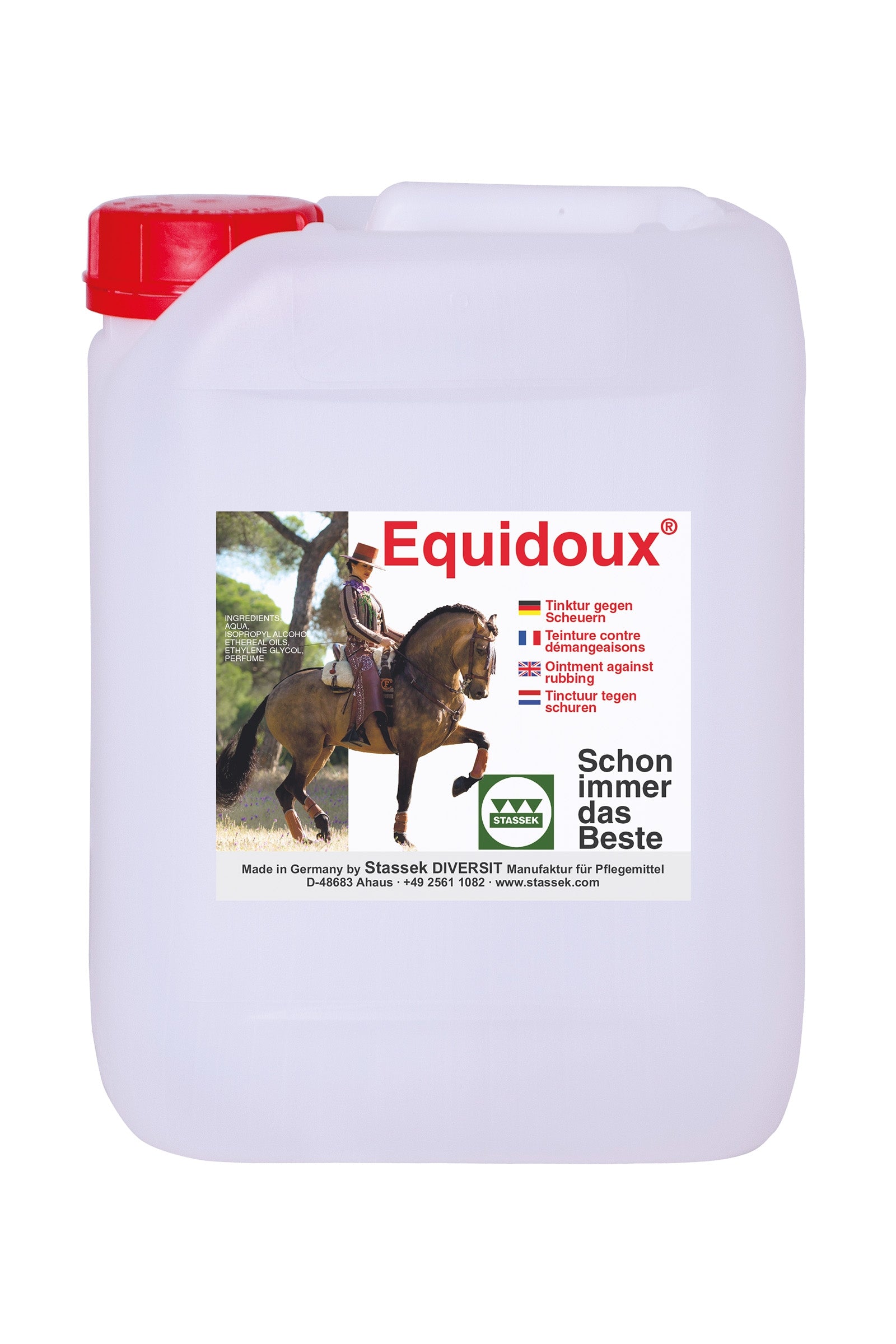 Stassek Equidoux Fluid, 5 liter Plejeprodukter