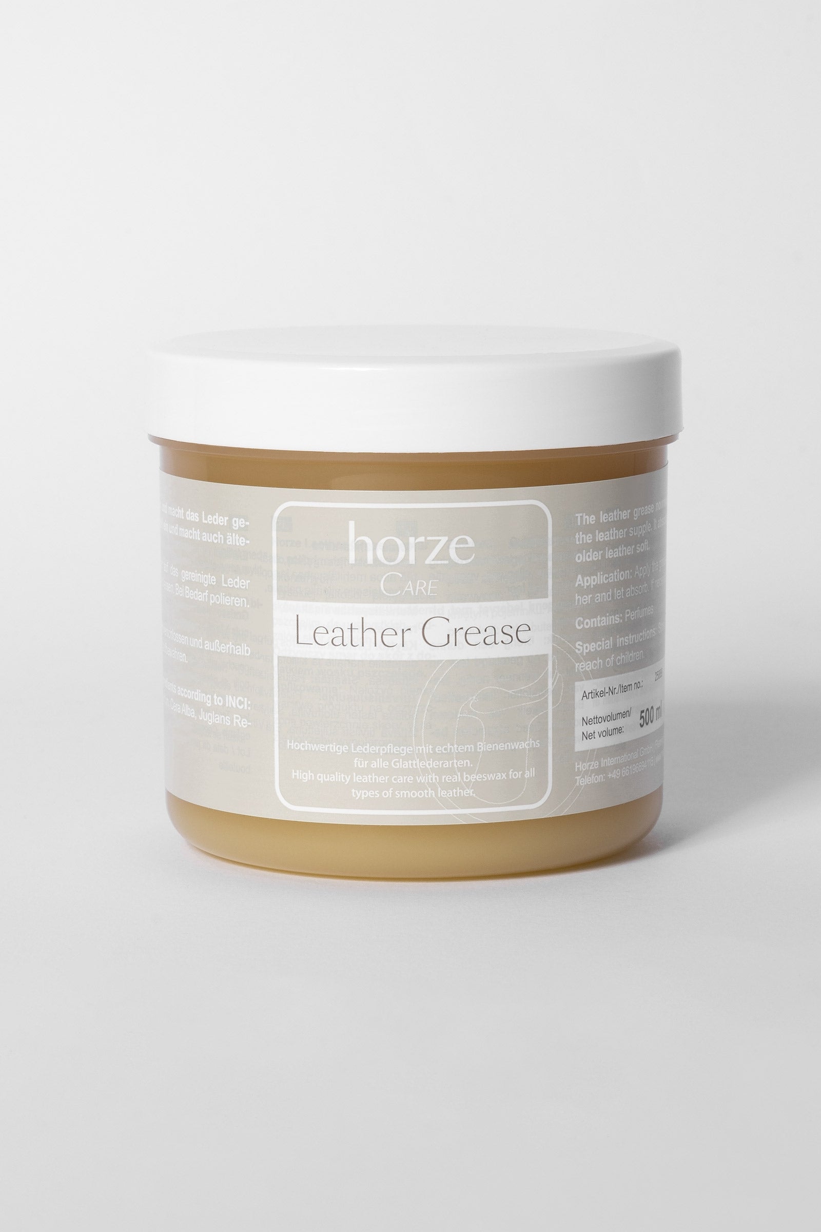Horze Leather Grease, 500 ml Plejeprodukter