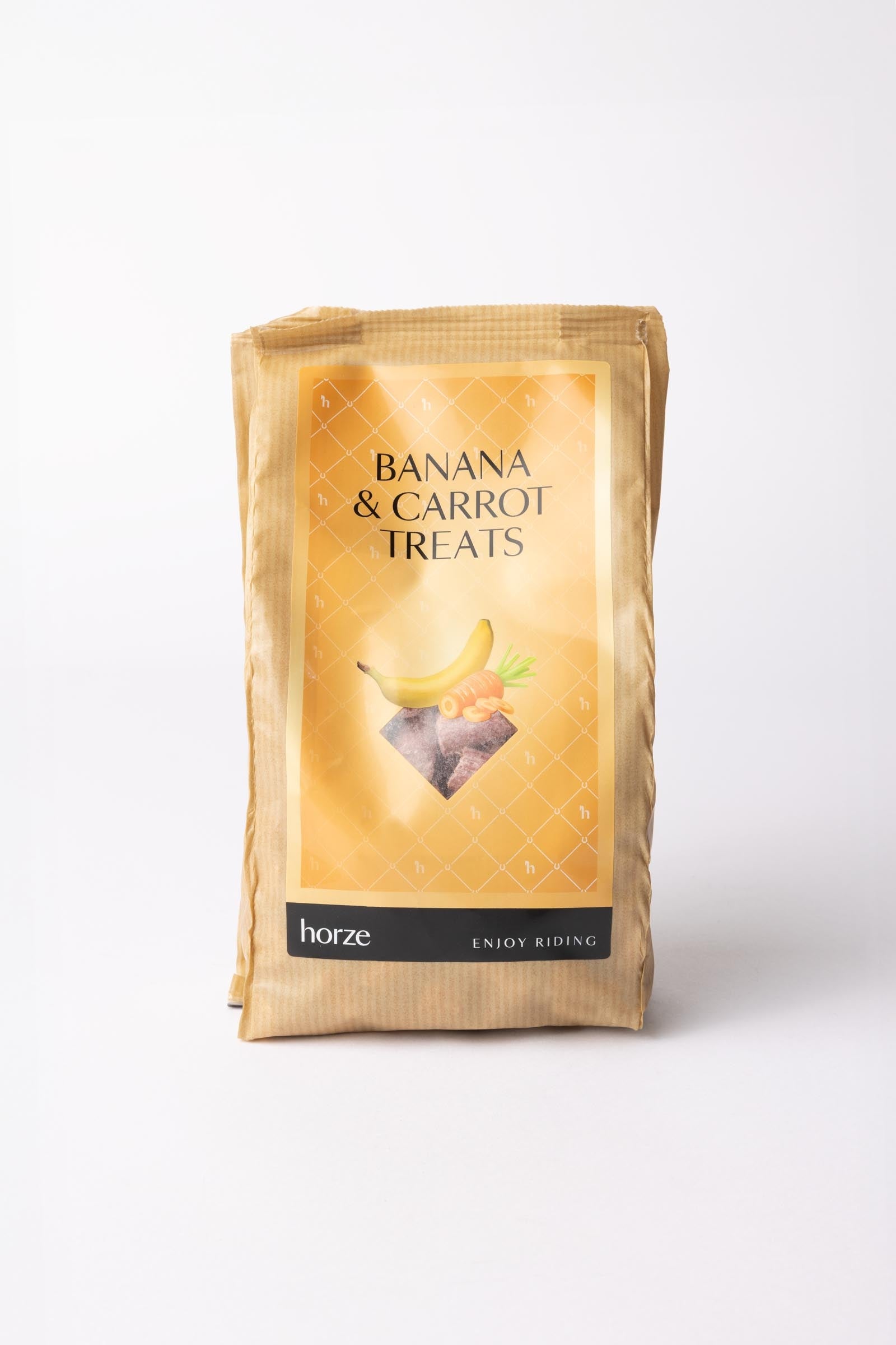 Horze Godbidder med Banan & Gulerod, 1kg Horse Feed & Nutrition