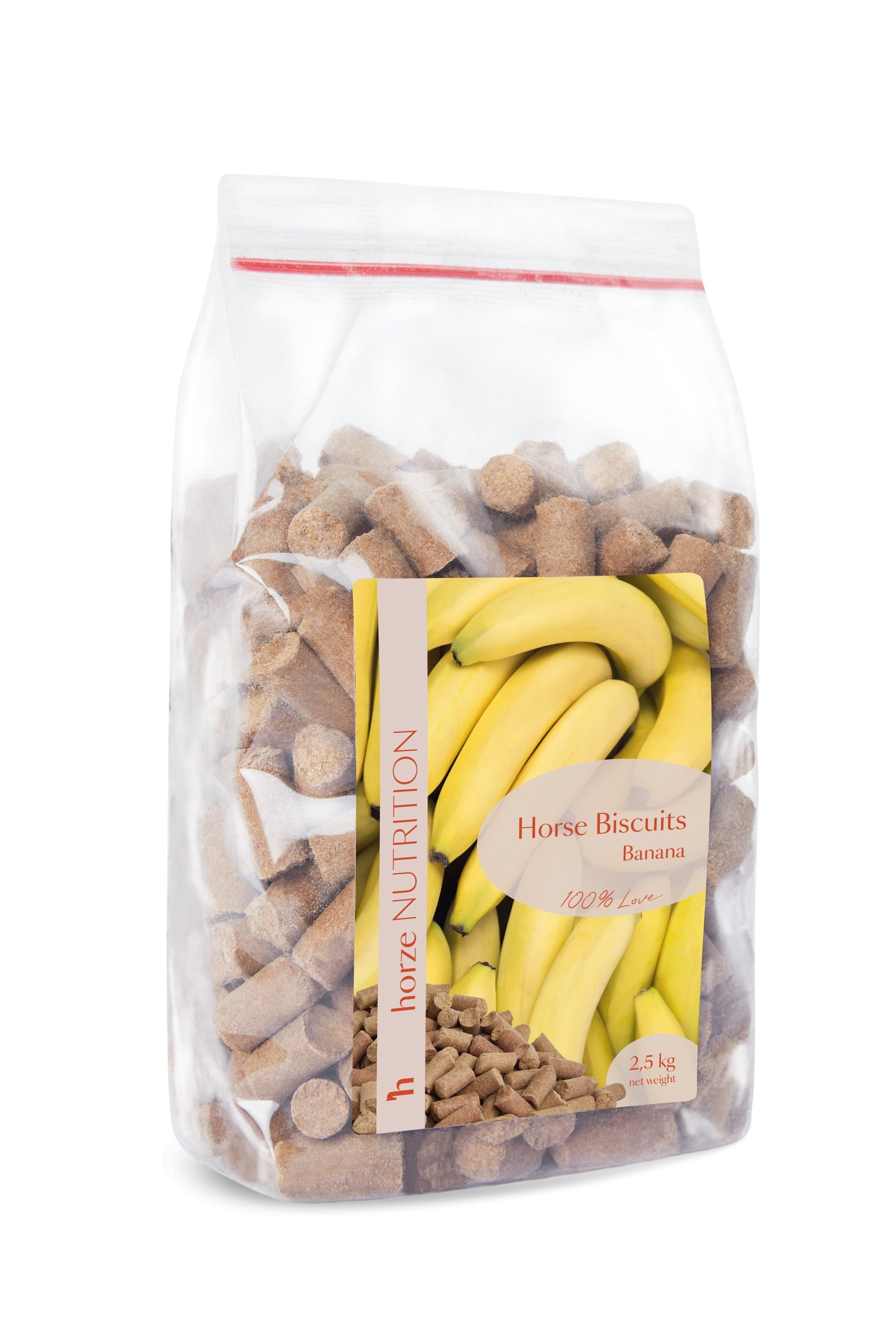 Horze Godbidder med Banan, 2,5kg Horse Feed & Nutrition