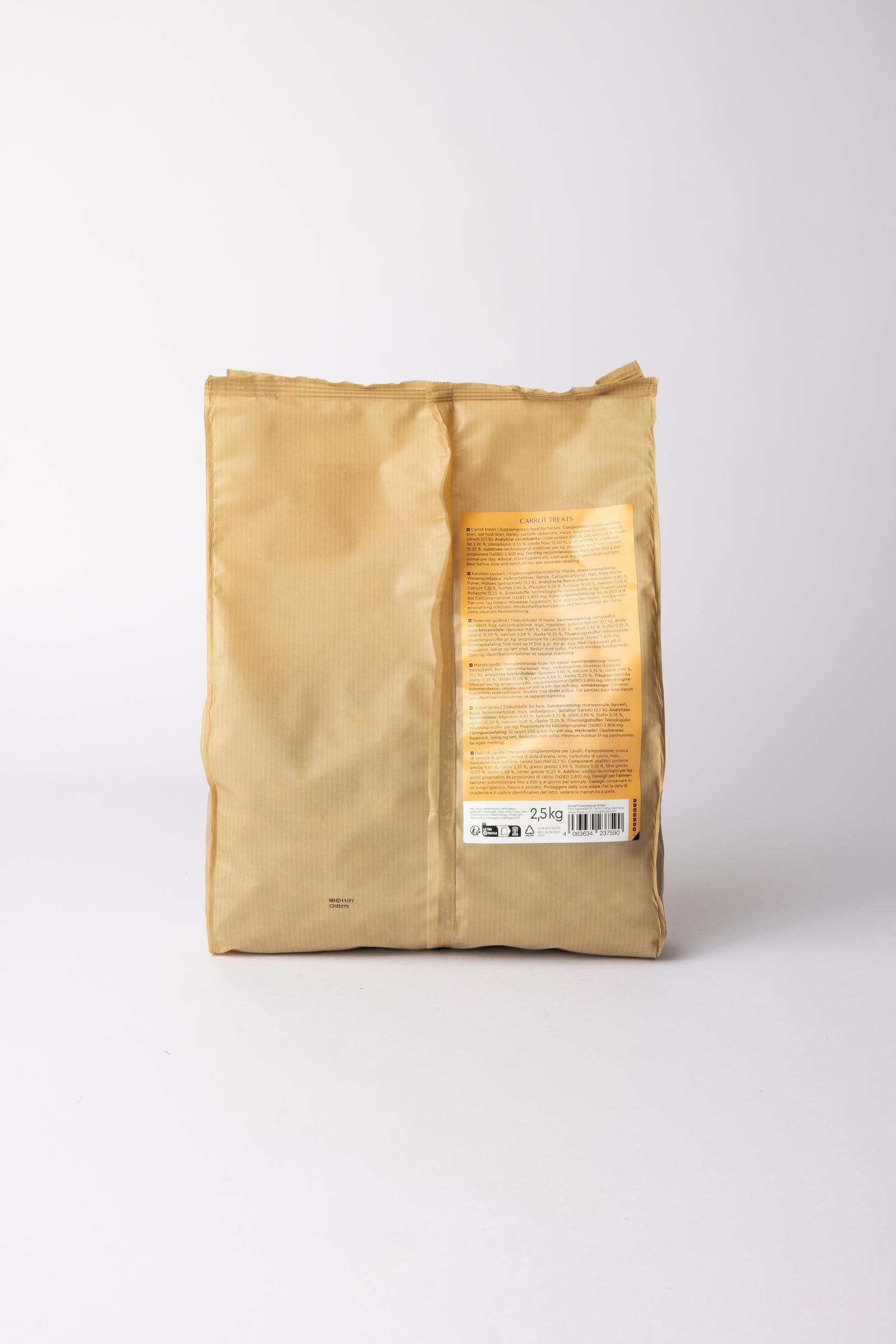 Horze Biscuits Carrot, Treats 2,5kg Horse Feed & Nutrition