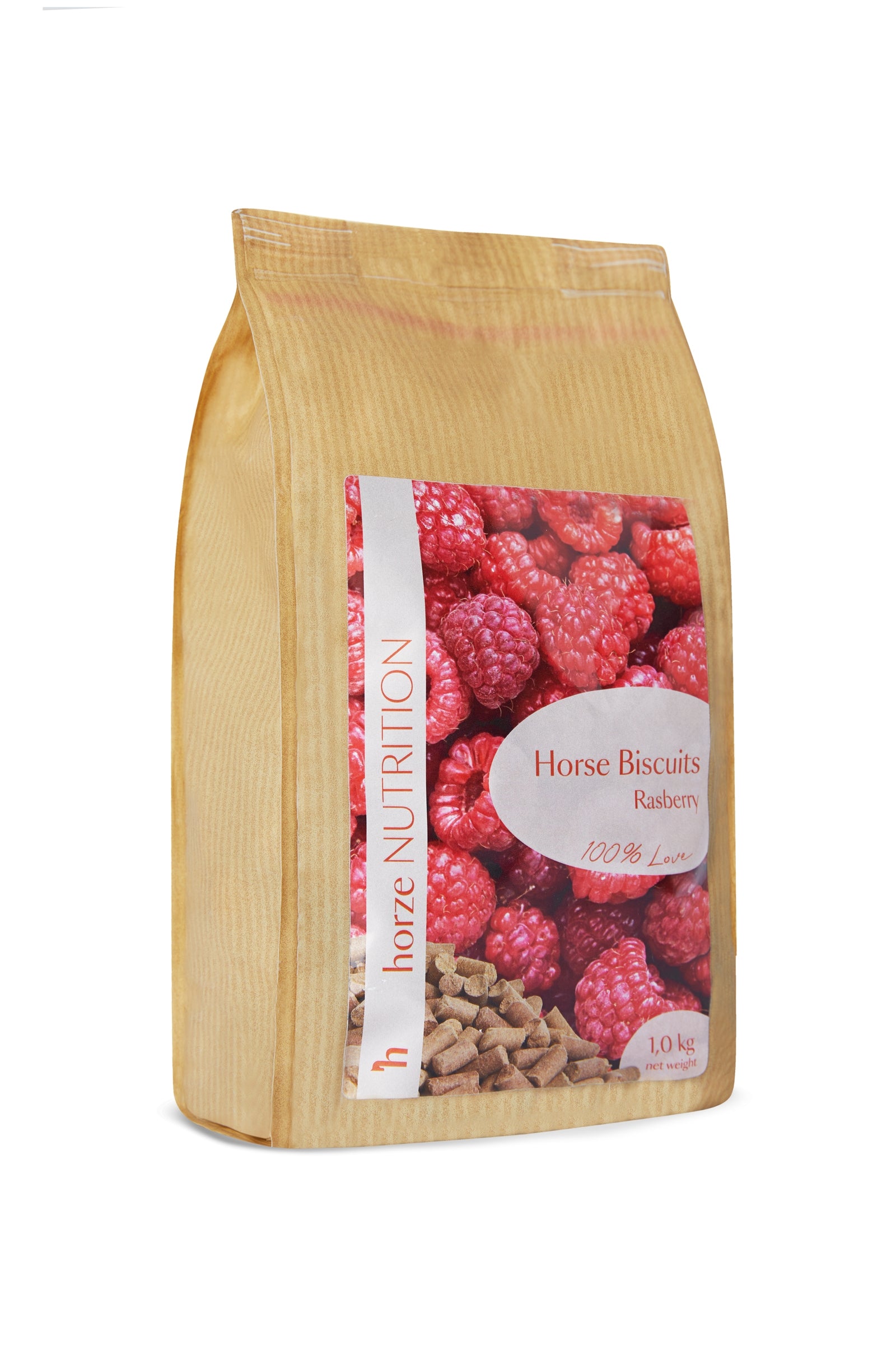 Horze Godbidder med Hindbær, 1kg Horse Feed & Nutrition
