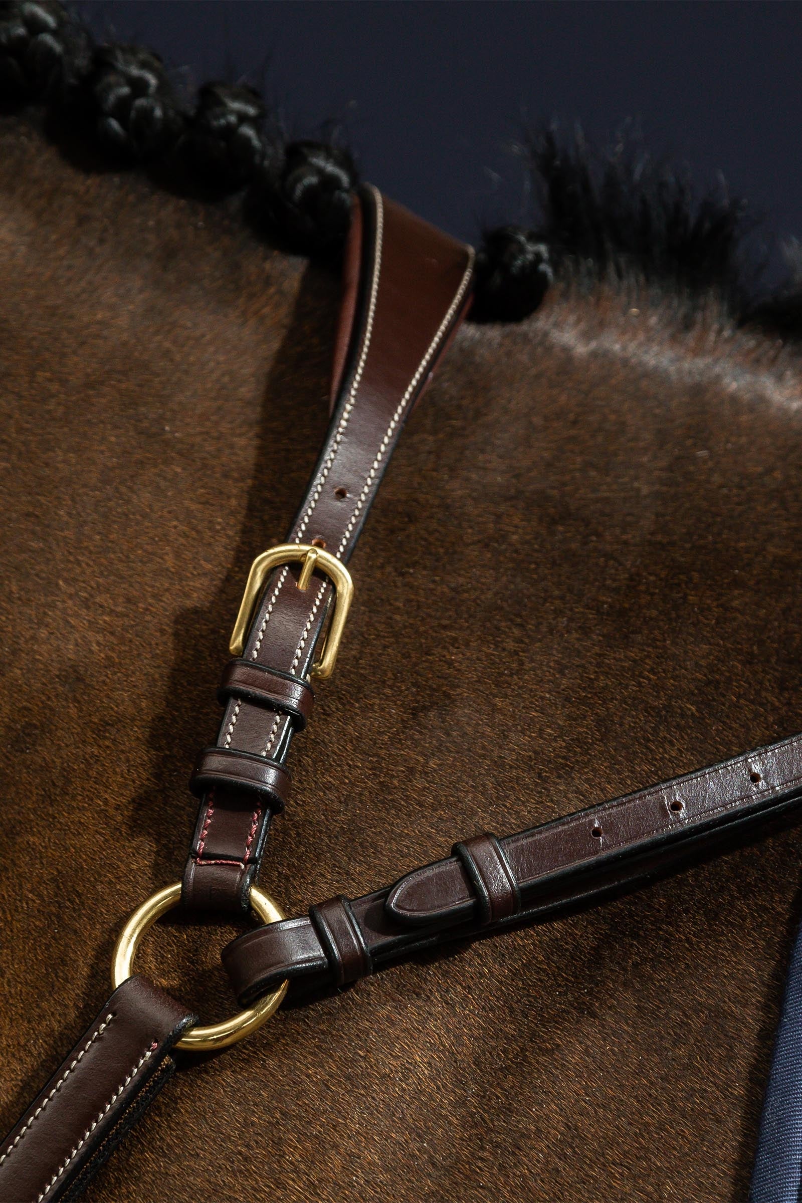 Dy'on D Collection Bridge Breastplate  Bridles & Reins