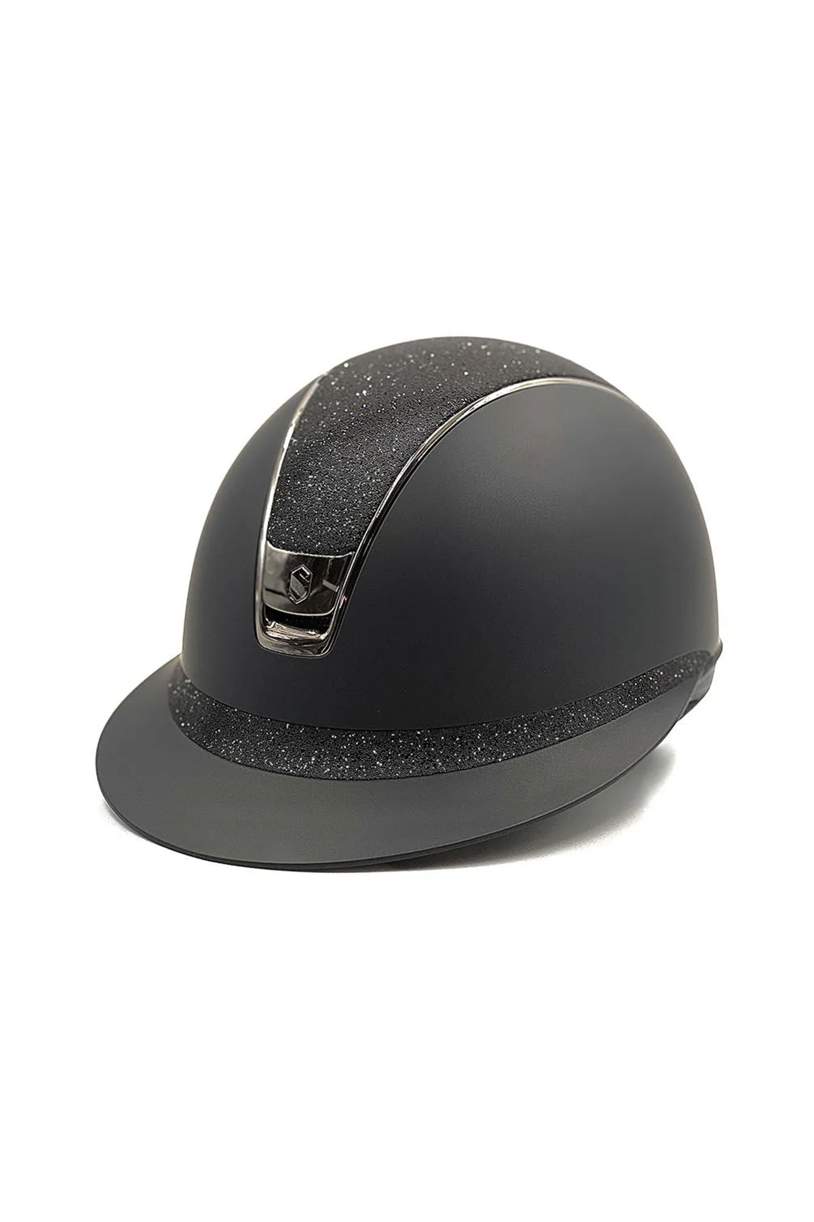 Samshield Miss Shield shadowmatt med crystal fabric 2.0 Ridehjelme & Sikkerhedsveste