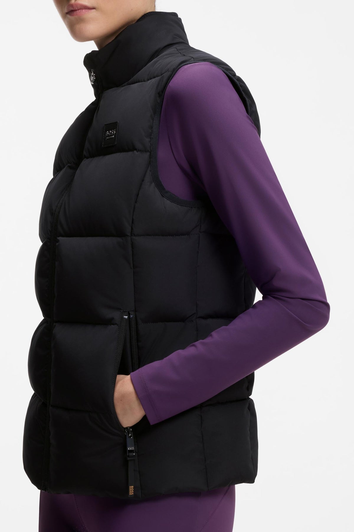 BOSS Equestrian Boss Viola Womens Knitted Puffer Vest Women’s Riding Clothing