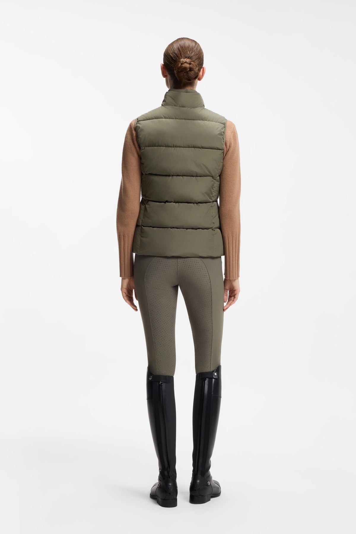 BOSS Equestrian Boss Viola Womens Knitted Puffer Vest Women’s Riding Clothing