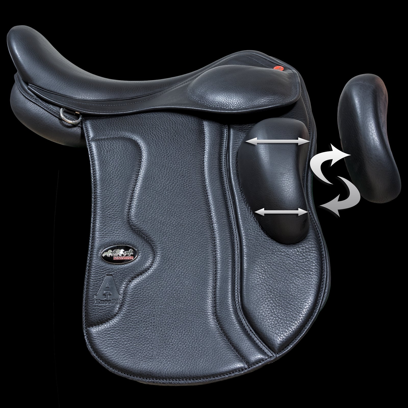 Karlslund A Saddle, Kneefit Sadler & gjorde