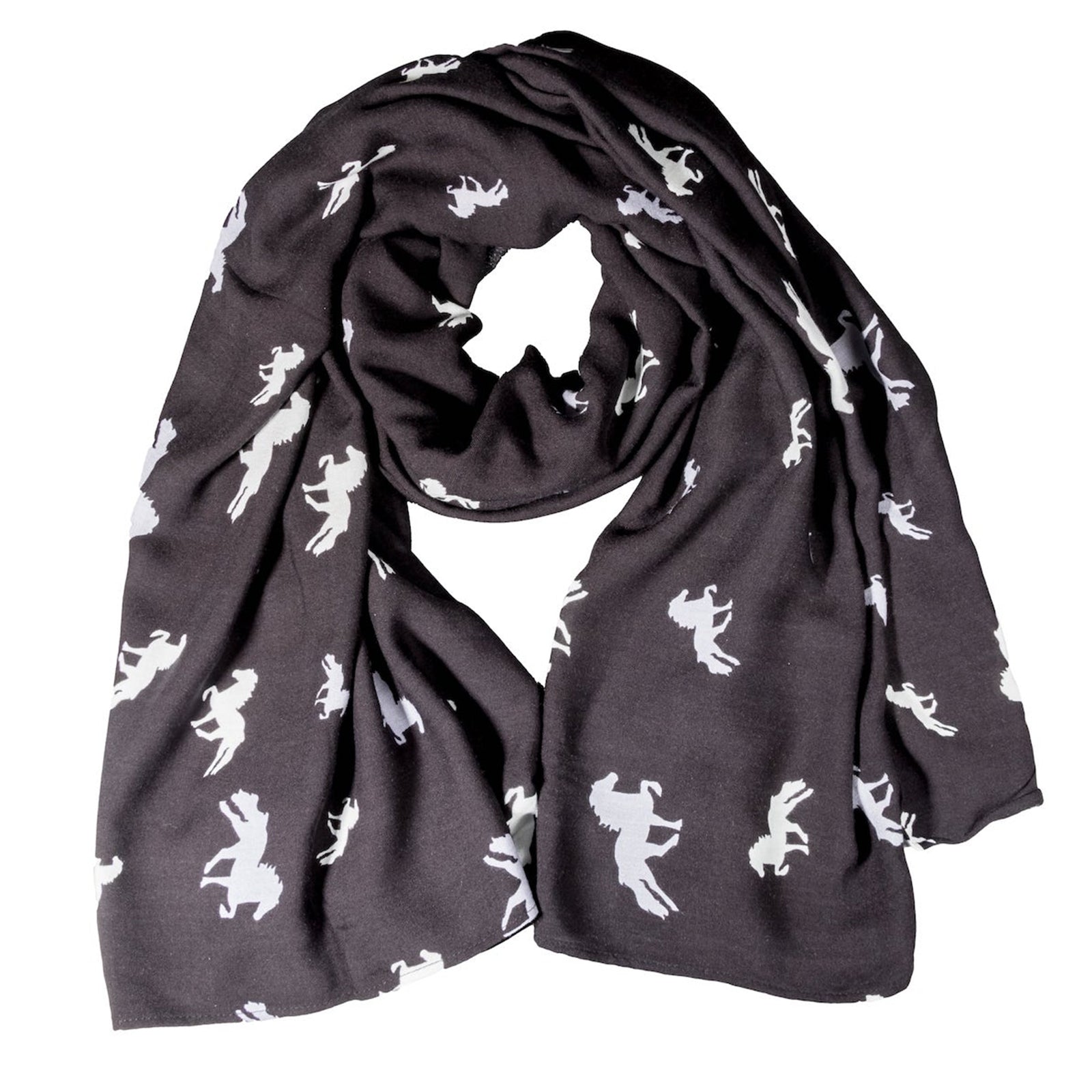 Karlslund Tørklæde m. heste Accessories