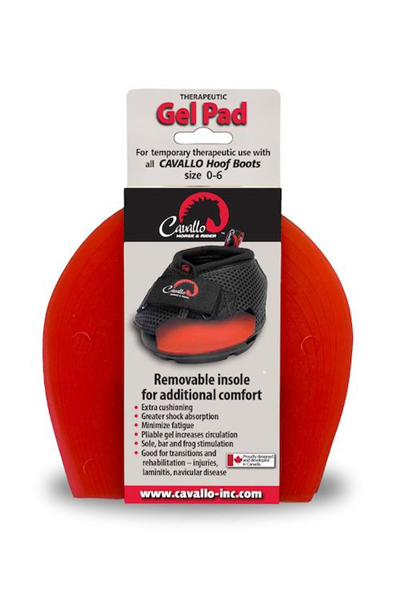 Cavallo Hoof Boots F.R.A. gel pads (2 stk.) Leg Protection & Hoof Protection for Horses