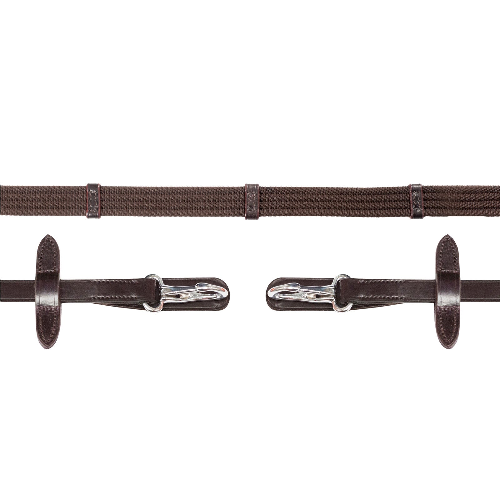 Schockemöhle Sports Neo Vævede tøjler med karabinhager Trenser & tøjler