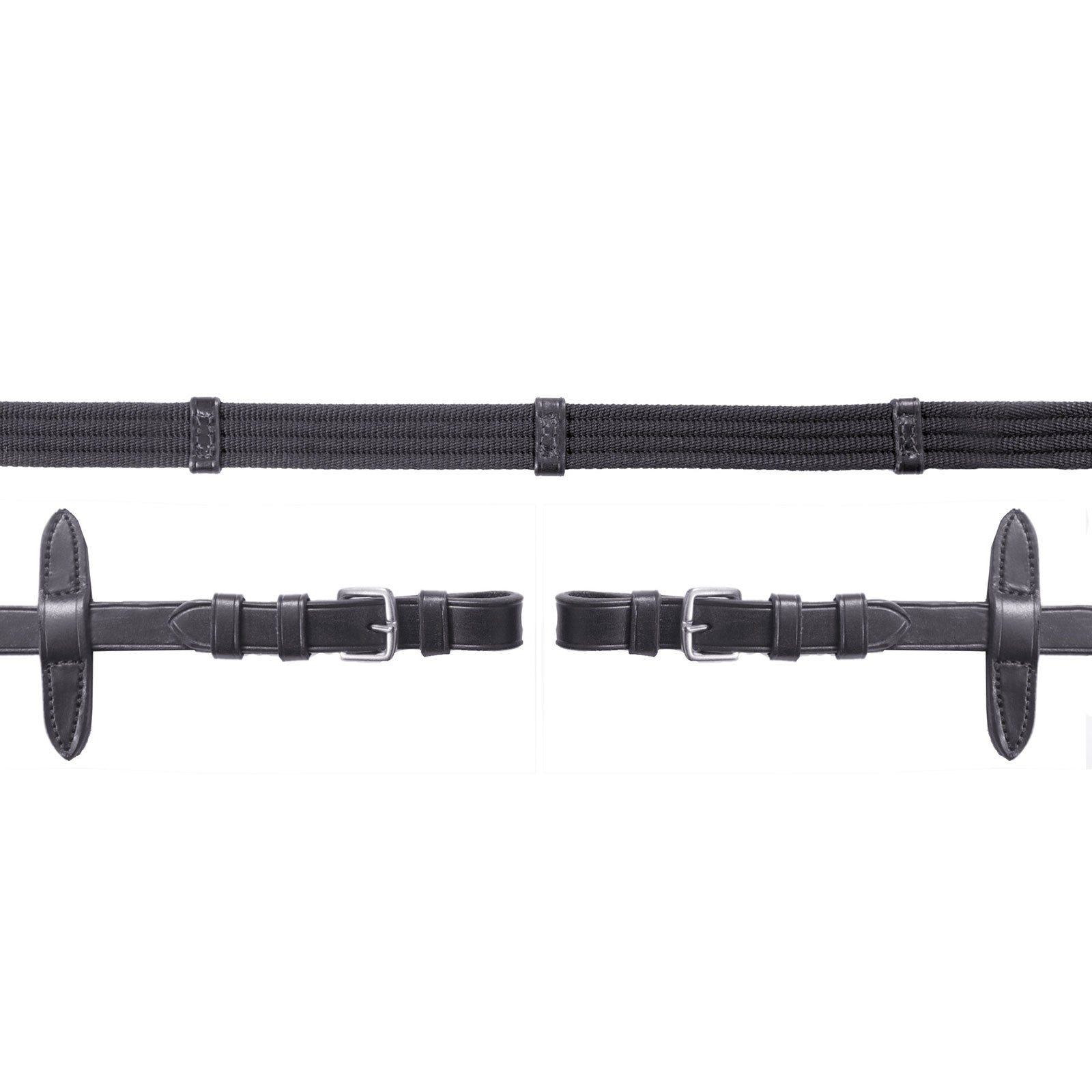 Schockemöhle Sports Neo Vævede tøjler med spænder Trenser & tøjler